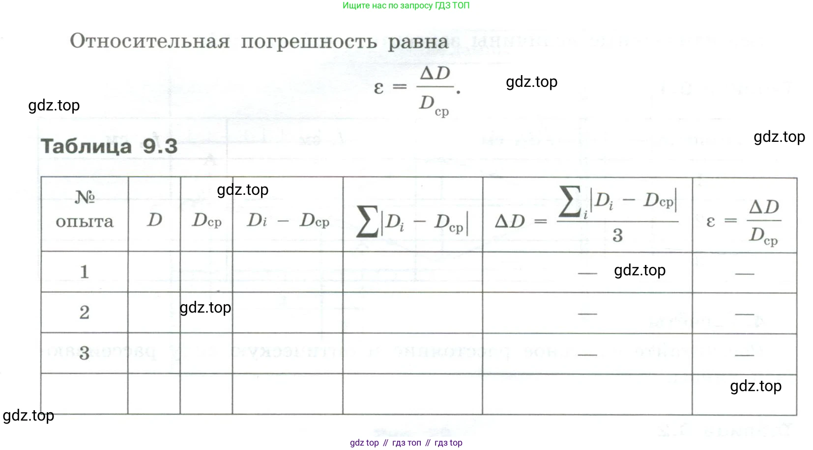 ГДЗ Физика, 11 класс Тетрадь для лабораторных работ, автор: Парфентьева Наталия Андреевна, издательство Просвещение, Москва, 2010, страница 49, номер 5, Условие (продолжение 2)