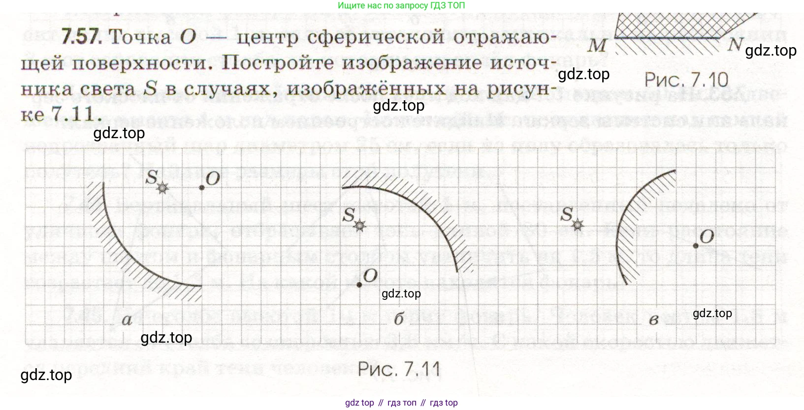 ГДЗ Физика, 11 класс Сборник задач, авторы: Заболотский Алексей Алексеевич, Комиссаров Владимир Фёдорович, Петрова Мария Арсеньевна, издательство Дрофа, Москва, 2020, оранжевого цвета, страница 152, номер 7.57, Условие