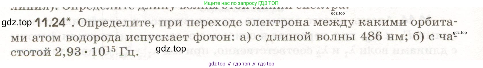 ГДЗ Физика, 11 класс Сборник задач, авторы: Заболотский Алексей Алексеевич, Комиссаров Владимир Фёдорович, Петрова Мария Арсеньевна, издательство Дрофа, Москва, 2020, оранжевого цвета, страница 214, номер 11.24, Условие