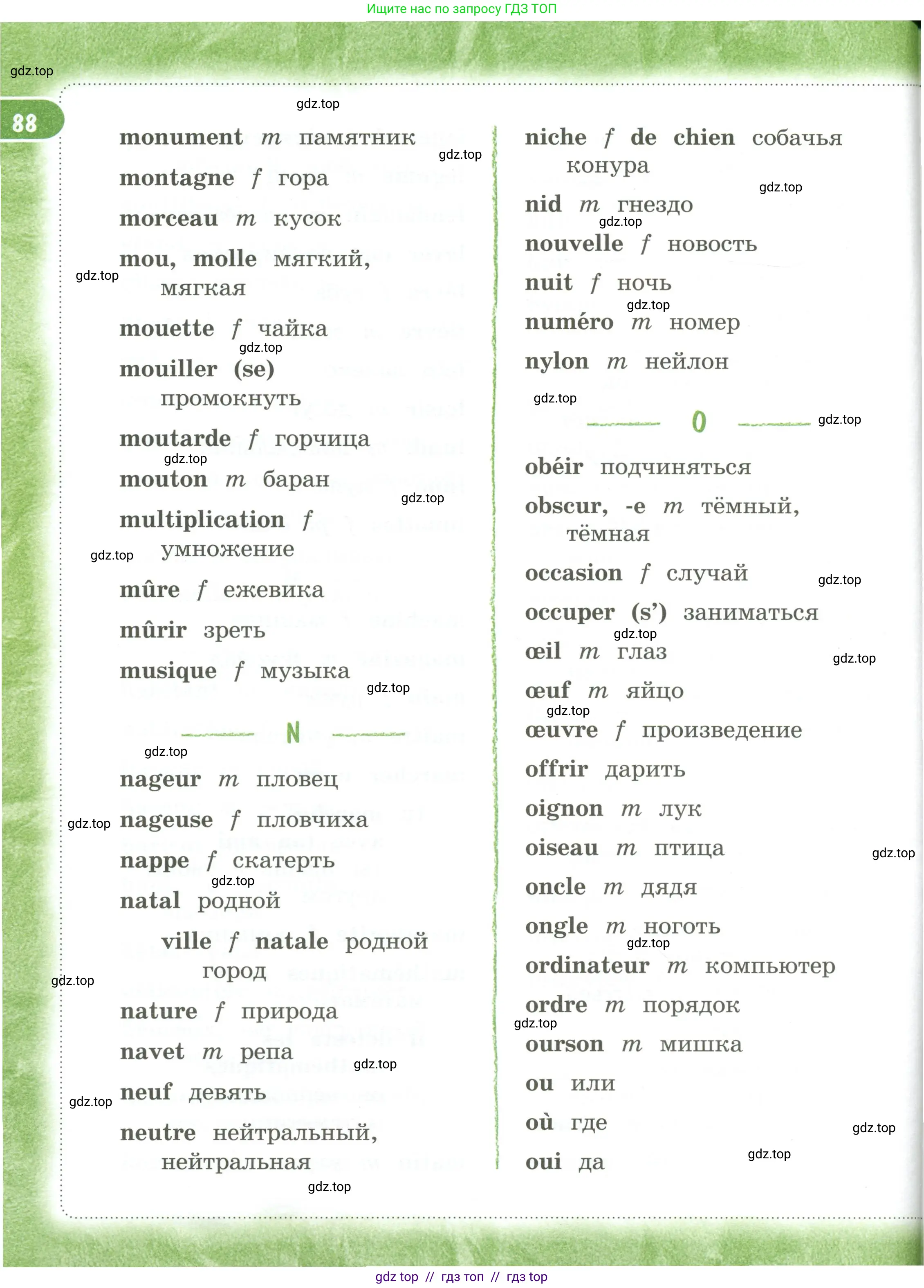 Французский язык, 3 класс Учебник, авторы: Кулигина Антонина Степановна (Kouliguina A), Кирьянова Мария Георгиевна (Kirianova M), издательство Просвещение, Москва, 2023, страница 88