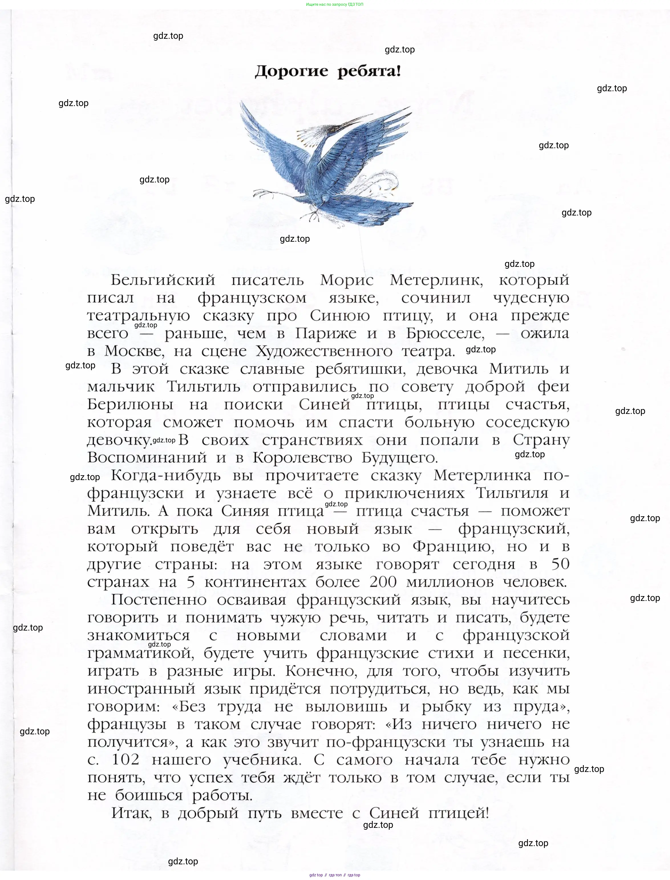 Французский язык, 5 класс Учебник, авторы: Береговская Эда Моисеевна (Bérégovskaïa E), Белосельская Татьяна Васильевна (Bélosselskaïa T), издательство Просвещение, Москва, 2023, голубого цвета, страница 3