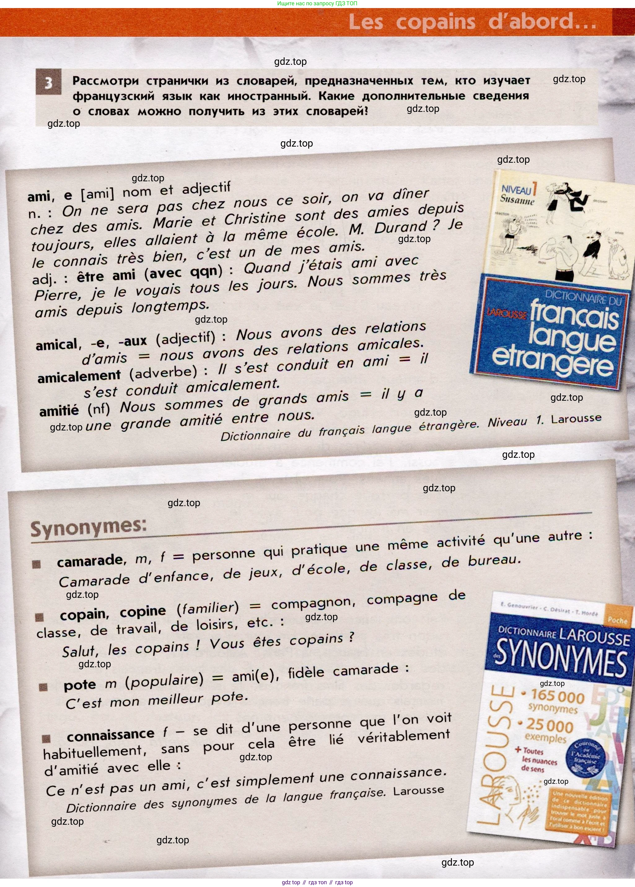 Французский язык, 7 класс Учебник, авторы: Селиванова Наталья Алексеевна (Sélivanova N), Шашурина Алла Юрьевна (Chachourina A), издательство Просвещение, Москва, 2019, страница 45, Условие