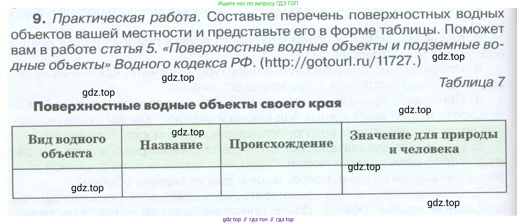 География, 5-6 класс Учебник, авторы: Климанова Оксана Александровна, Климанов Владимир Викторович, Ким Эльвира Васильевна, Сиротин Владимир Иванович, Румянцев Александр Владимирович, Панасенкова Ольга Алексеевна, издательство Просвещение, Москва, 2023, белого цвета, страница 204, номер 9, Условие