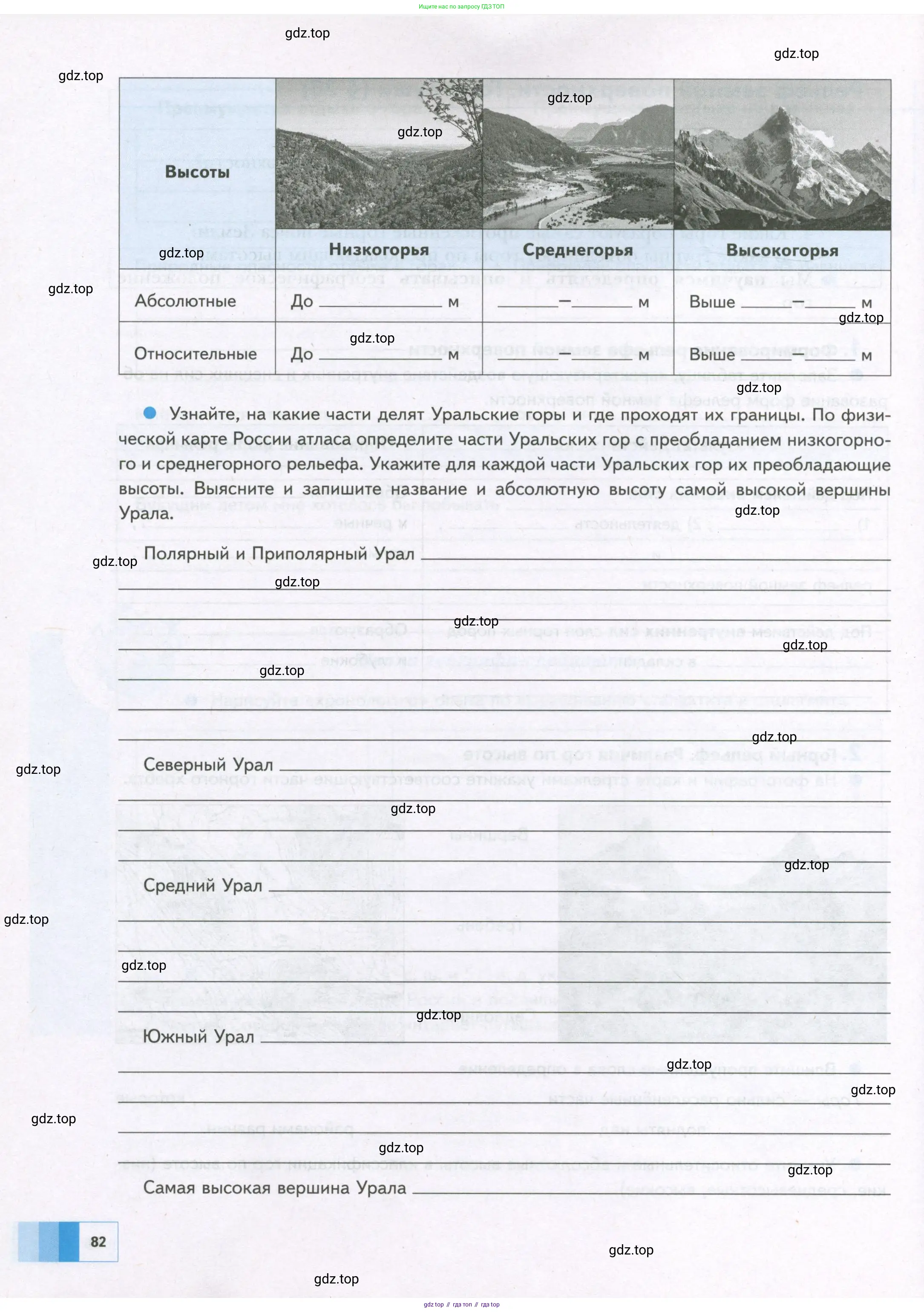 География, 5 класс Дневник географа-следопыта, автор: Летягин Александр Анатольевич, издательство Просвещение, Москва, 2023, салатового цвета, страница 82
