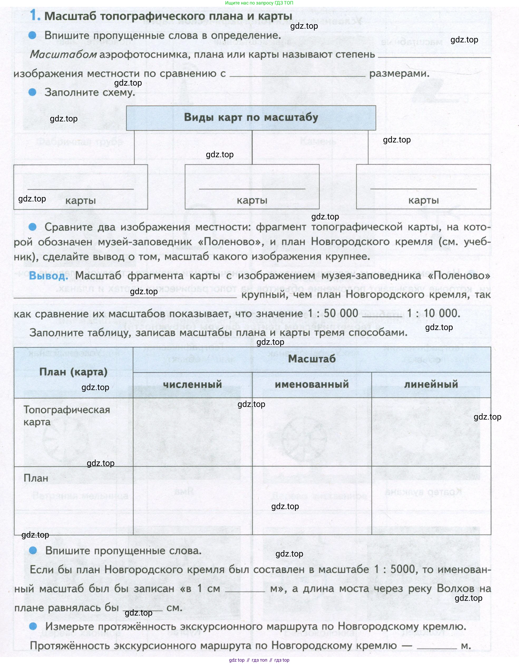 География, 5 класс Дневник географа-следопыта, автор: Летягин Александр Анатольевич, издательство Просвещение, Москва, 2023, салатового цвета, страница 25, номер 1, Условие