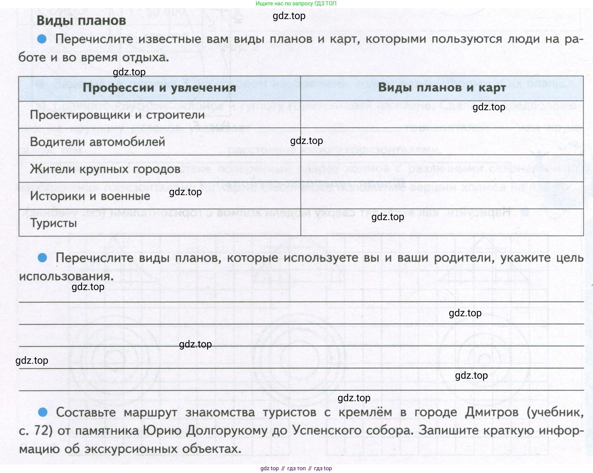 География, 5 класс Дневник географа-следопыта, автор: Летягин Александр Анатольевич, издательство Просвещение, Москва, 2023, салатового цвета, страница 36, номер 1, Условие