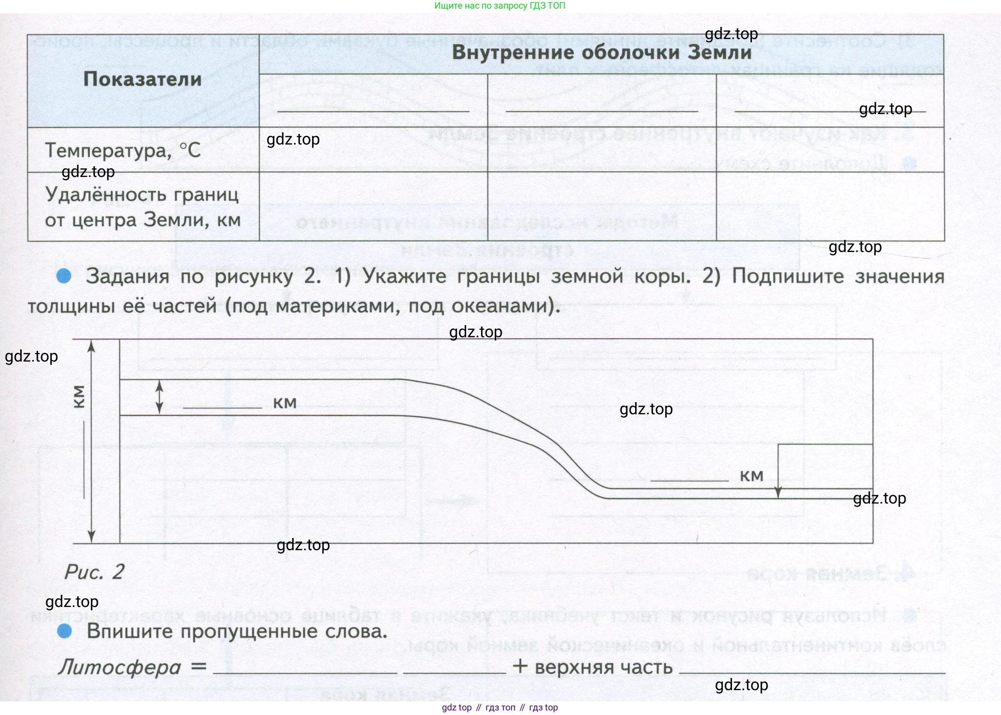 География, 5 класс Дневник географа-следопыта, автор: Летягин Александр Анатольевич, издательство Просвещение, Москва, 2023, салатового цвета, страница 60, номер 1, Условие (продолжение 2)