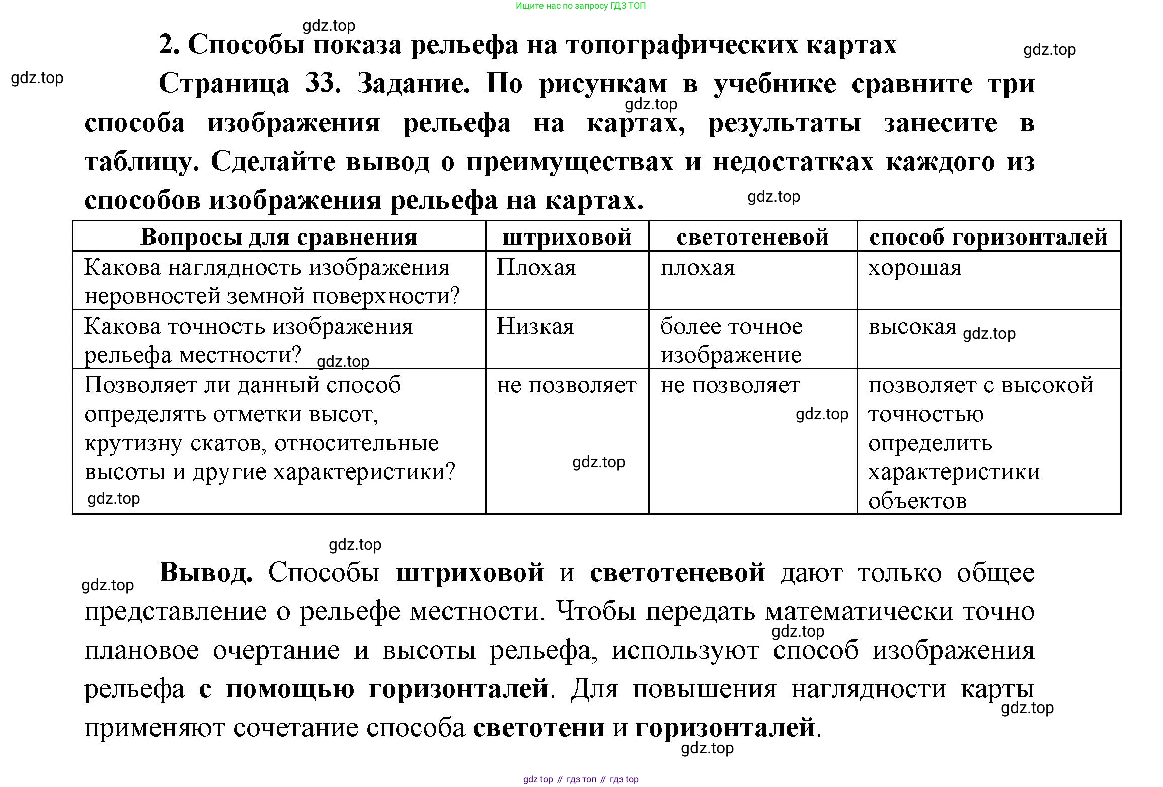 География, 5 класс Дневник географа-следопыта, автор: Летягин Александр Анатольевич, издательство Просвещение, Москва, 2023, салатового цвета, страница 33, номер 2, Решение