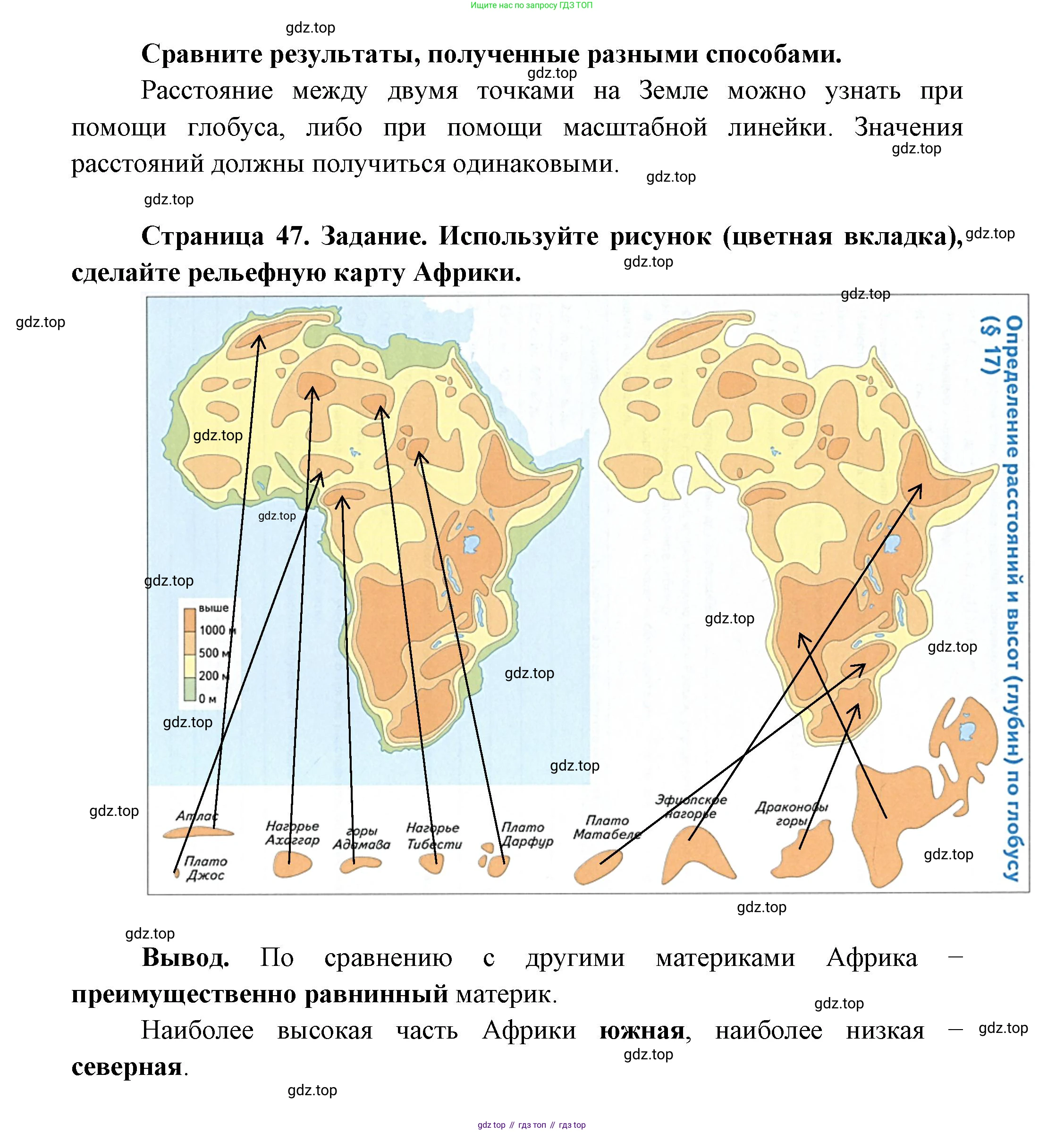 География, 5 класс Дневник географа-следопыта, автор: Летягин Александр Анатольевич, издательство Просвещение, Москва, 2023, салатового цвета, страница 46, Решение (продолжение 2)
