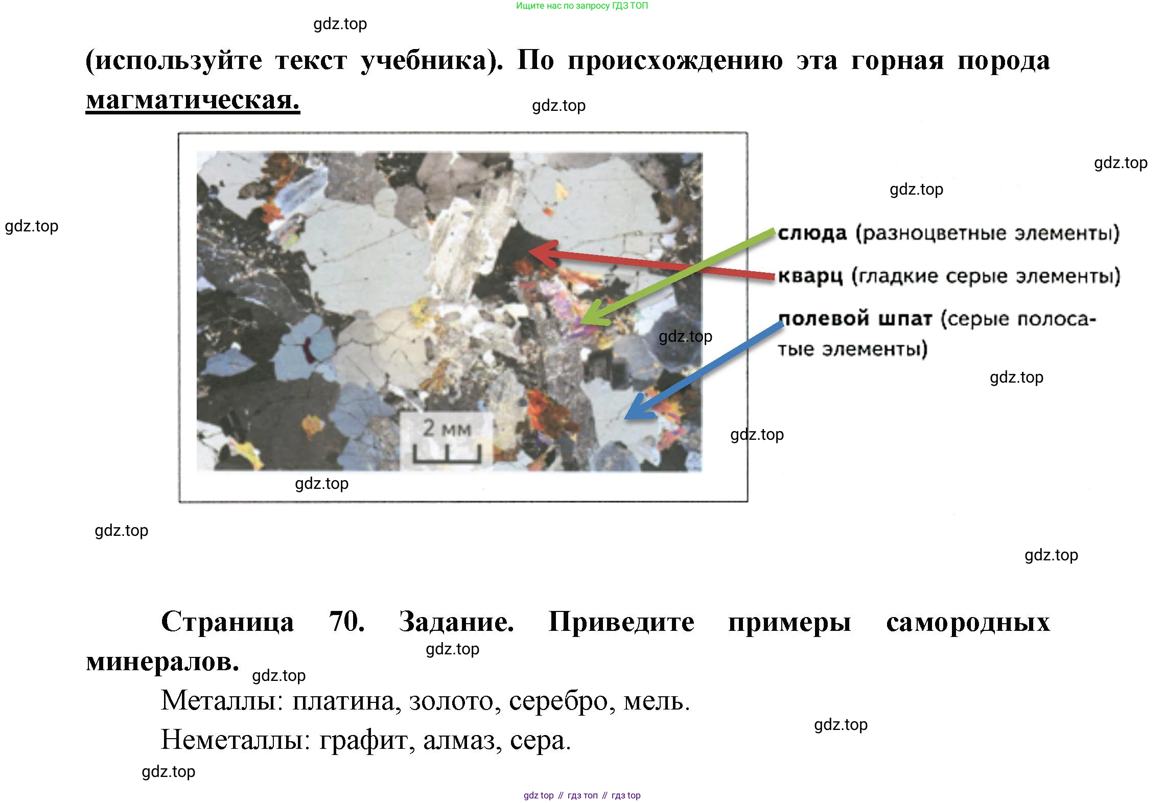 География, 5 класс Дневник географа-следопыта, автор: Летягин Александр Анатольевич, издательство Просвещение, Москва, 2023, салатового цвета, страница 70, номер 2, Решение (продолжение 2)