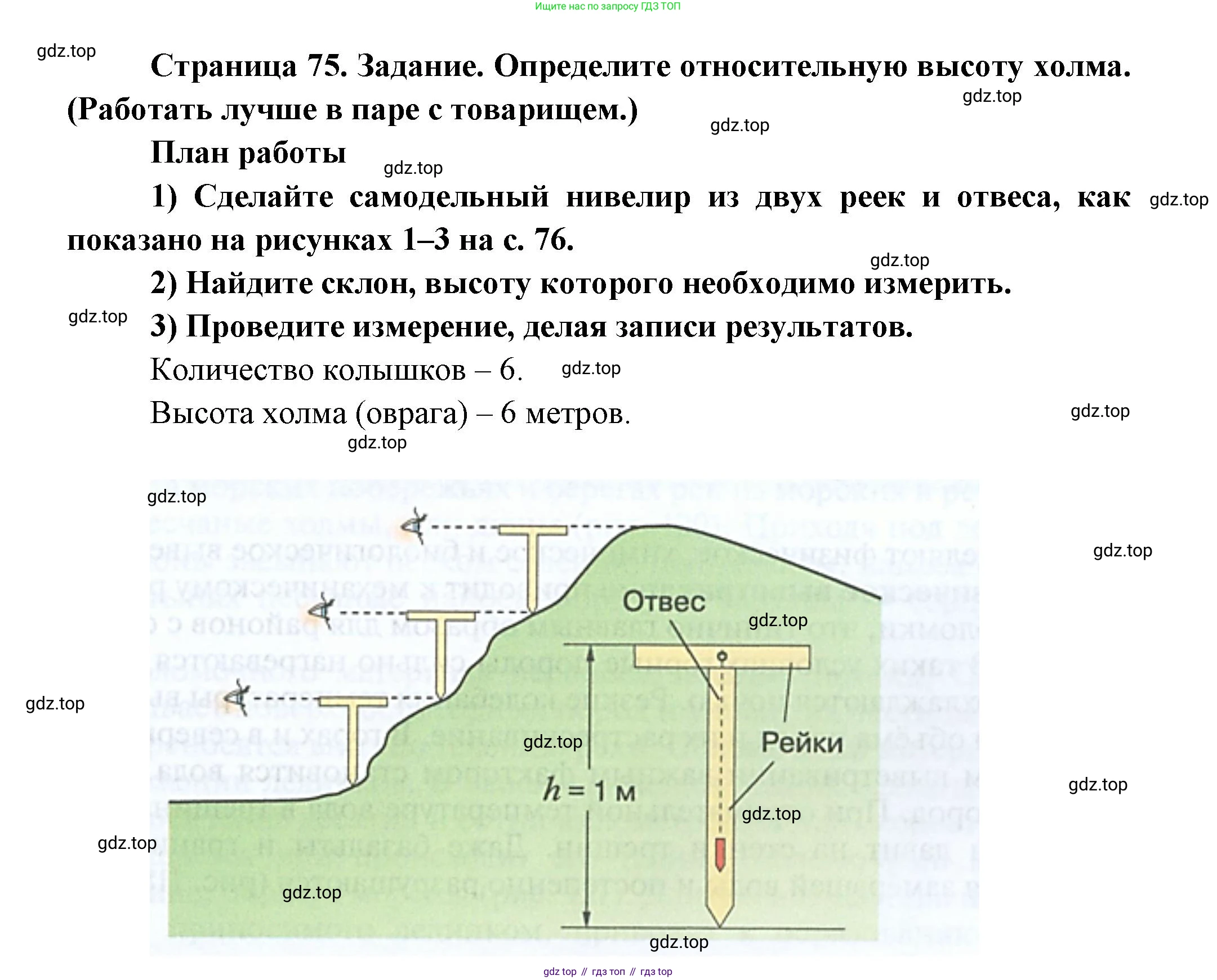 География, 5 класс Дневник географа-следопыта, автор: Летягин Александр Анатольевич, издательство Просвещение, Москва, 2023, салатового цвета, страница 75, Решение (продолжение 2)
