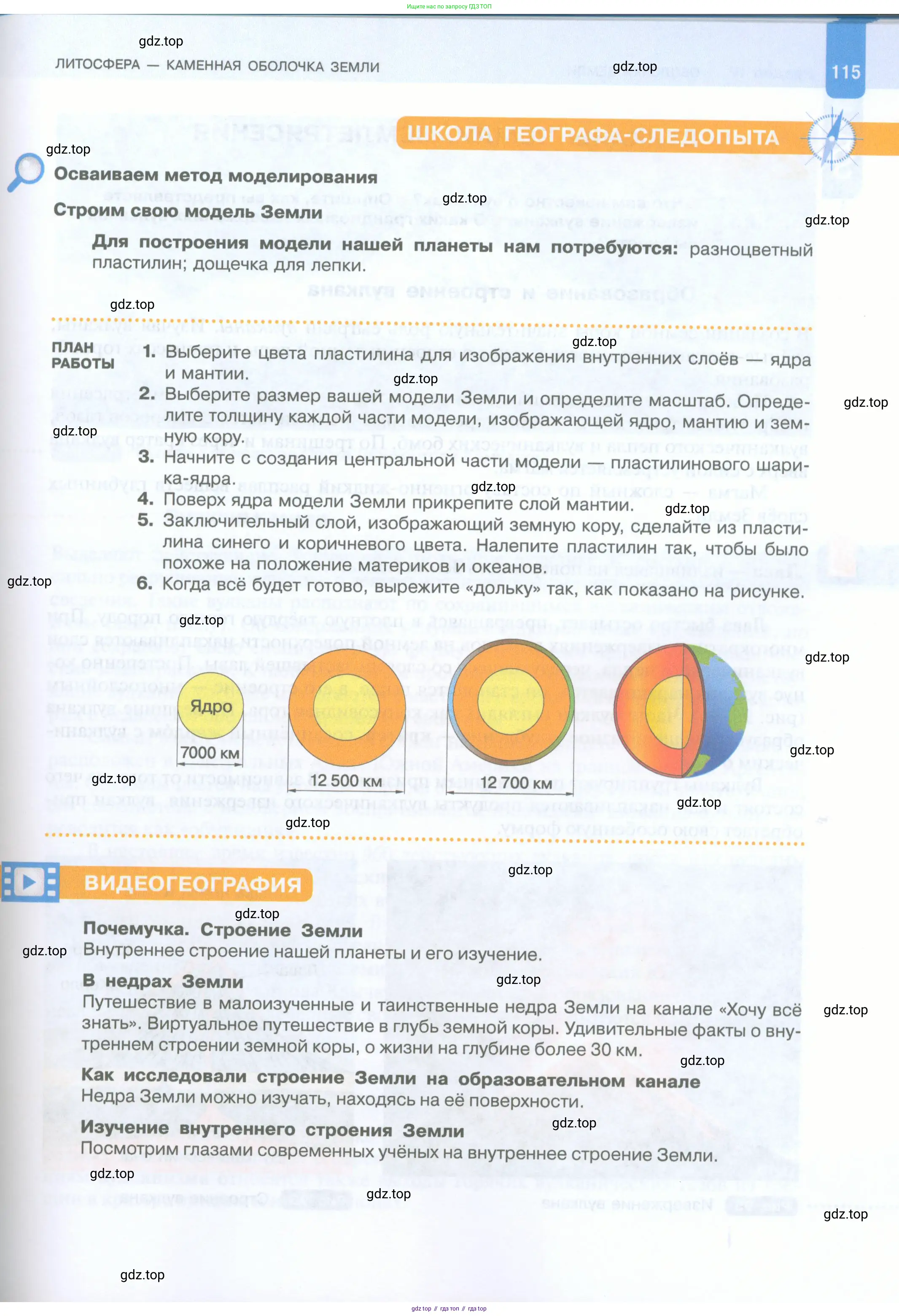 География, 5 класс Учебник, автор: Летягин Александр Анатольевич, издательство Просвещение, Москва, 2023, салатового цвета, страница 115