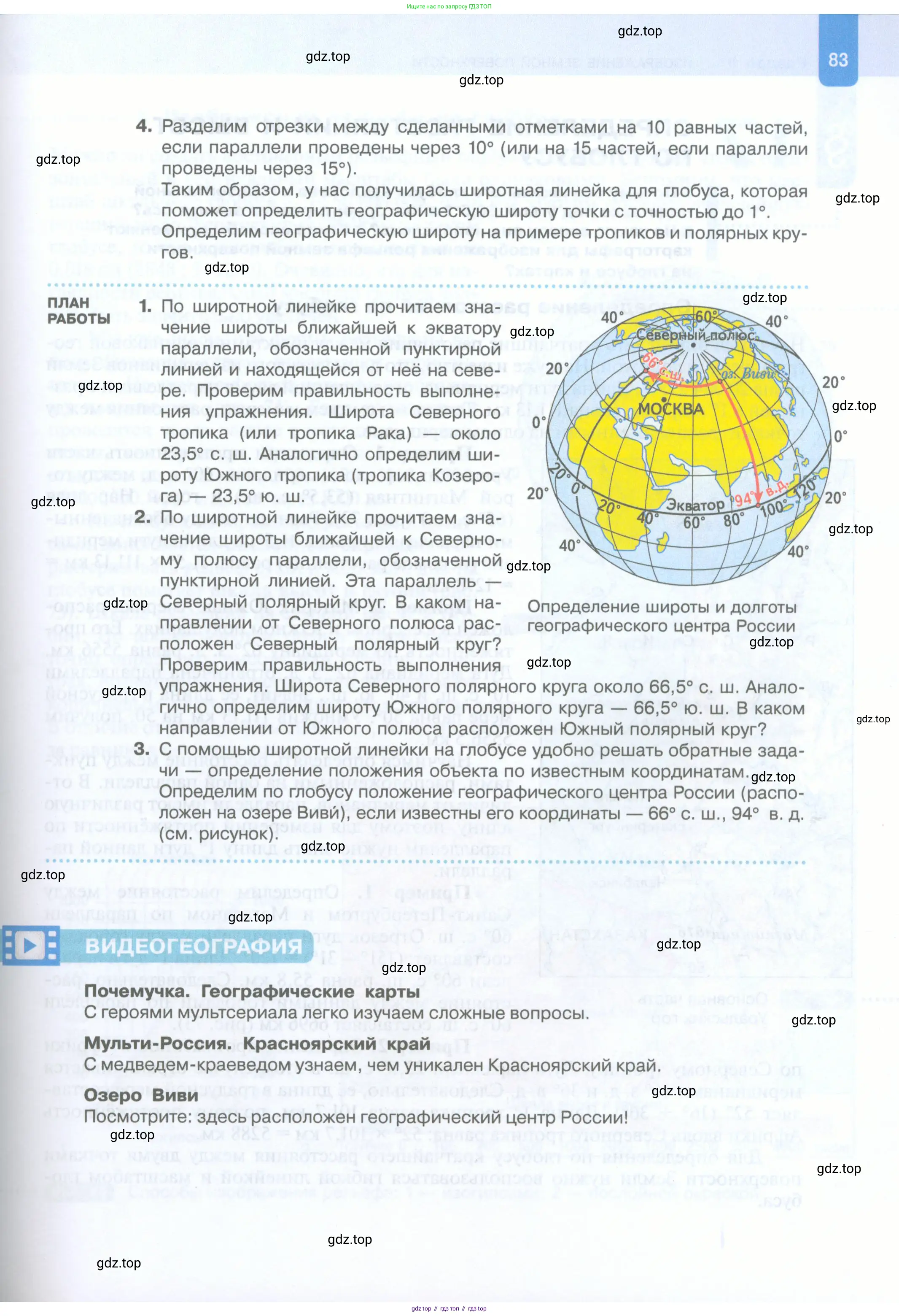 География, 5 класс Учебник, автор: Летягин Александр Анатольевич, издательство Просвещение, Москва, 2023, салатового цвета, страница 83