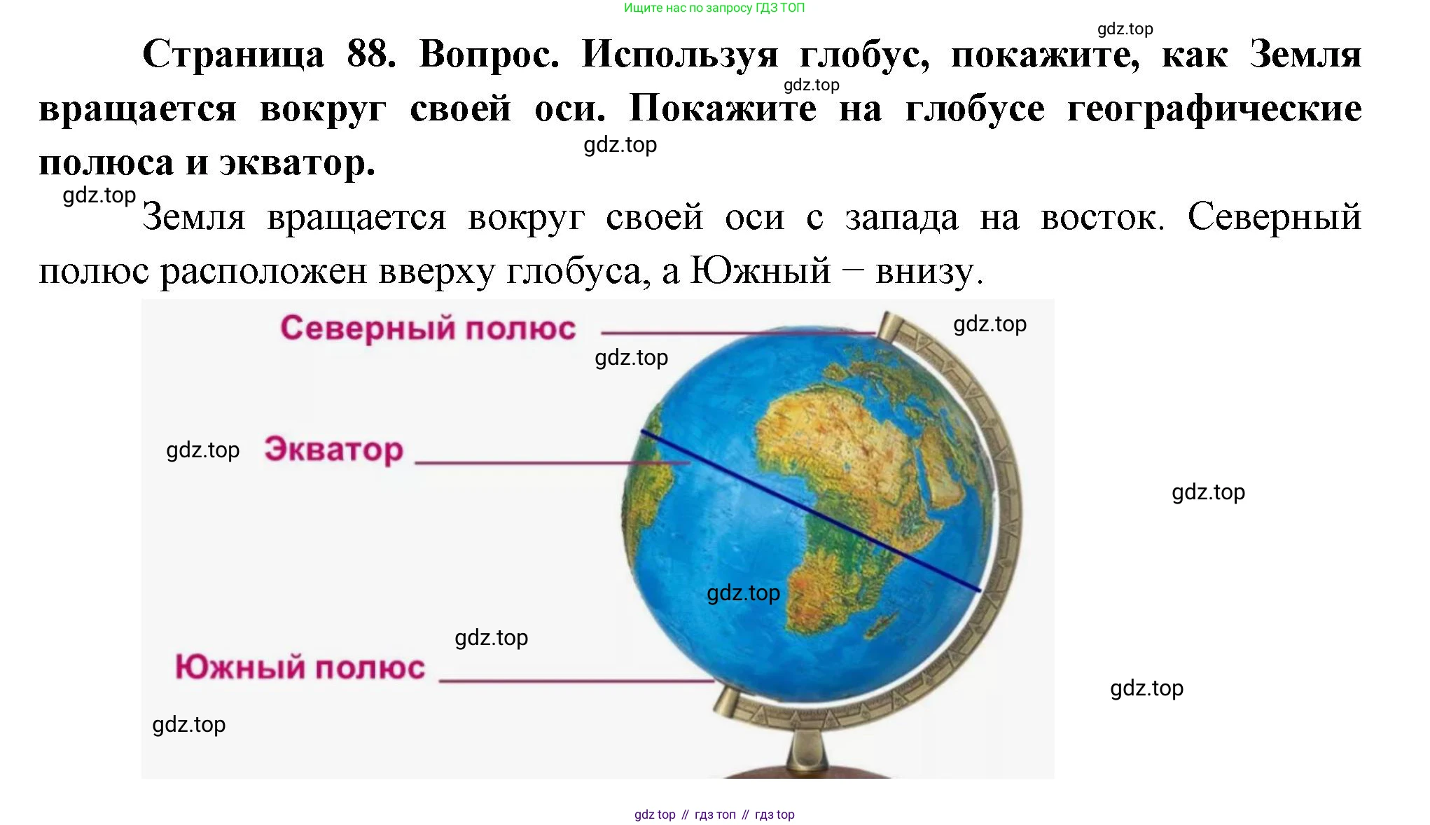 География, 5 класс Учебник, авторы: Максимов Николай Александрович, Герасимова Татьяна Павловна, Неклюкова Нина Петровна, Барабанов Вадим Владимирович, Сиротин Владимир Иванович, издательство Просвещение, Москва, 2023, коричневого цвета, страница 88, Решение
