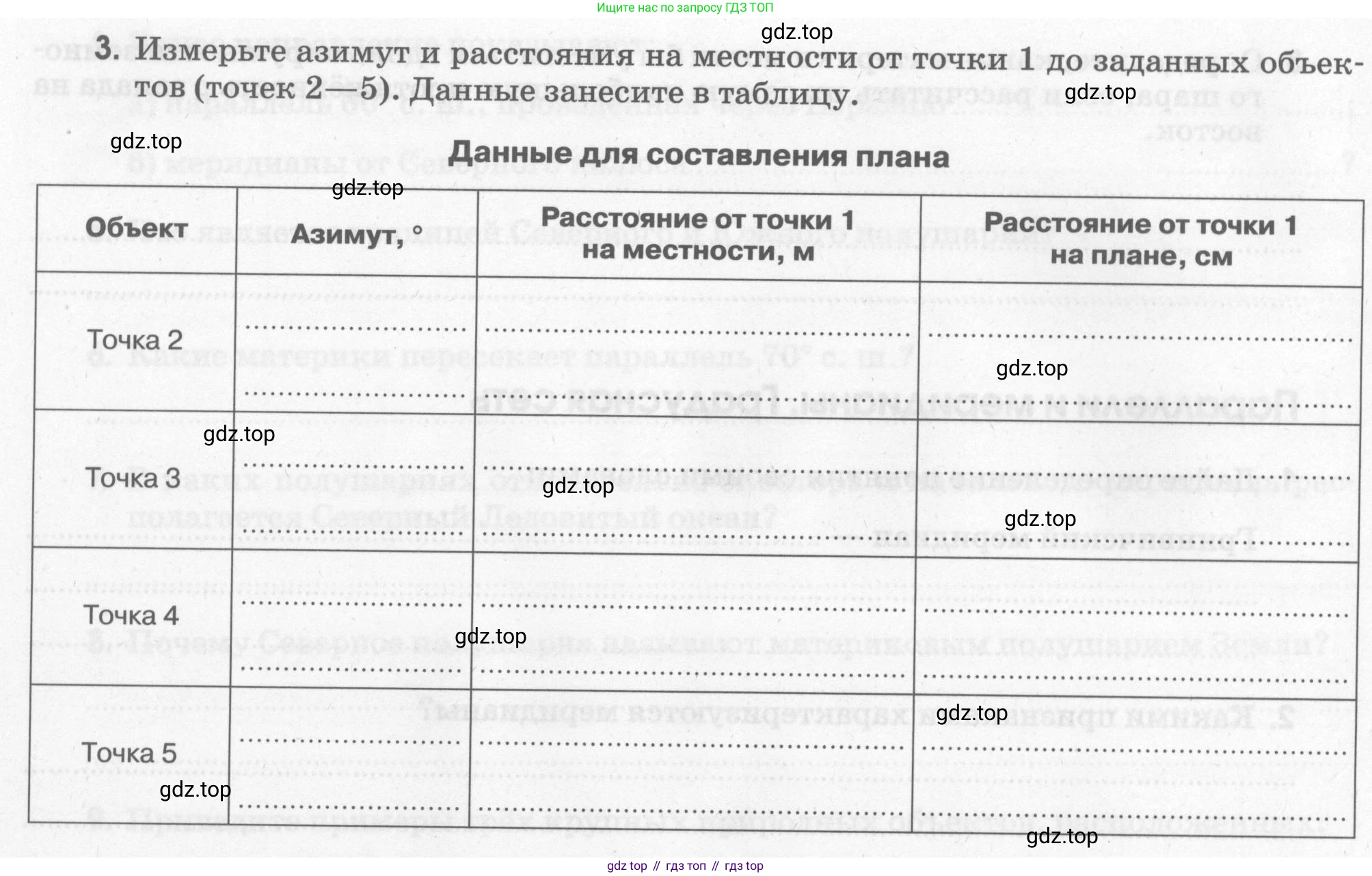 География, 5 класс рабочая тетрадь, авторы: Румянцев Александр Владимирович, Ким Эльвира Васильевна, Климанова Оксана Александровна, издательство Просвещение, Москва, 2023, белого цвета, страница 23, номер 3, Условие