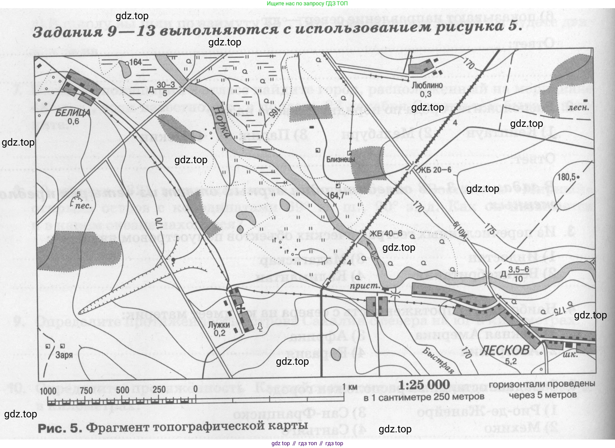 География, 5 класс рабочая тетрадь, авторы: Румянцев Александр Владимирович, Ким Эльвира Васильевна, Климанова Оксана Александровна, издательство Просвещение, Москва, 2023, белого цвета, страница 39, номер 9, Условие