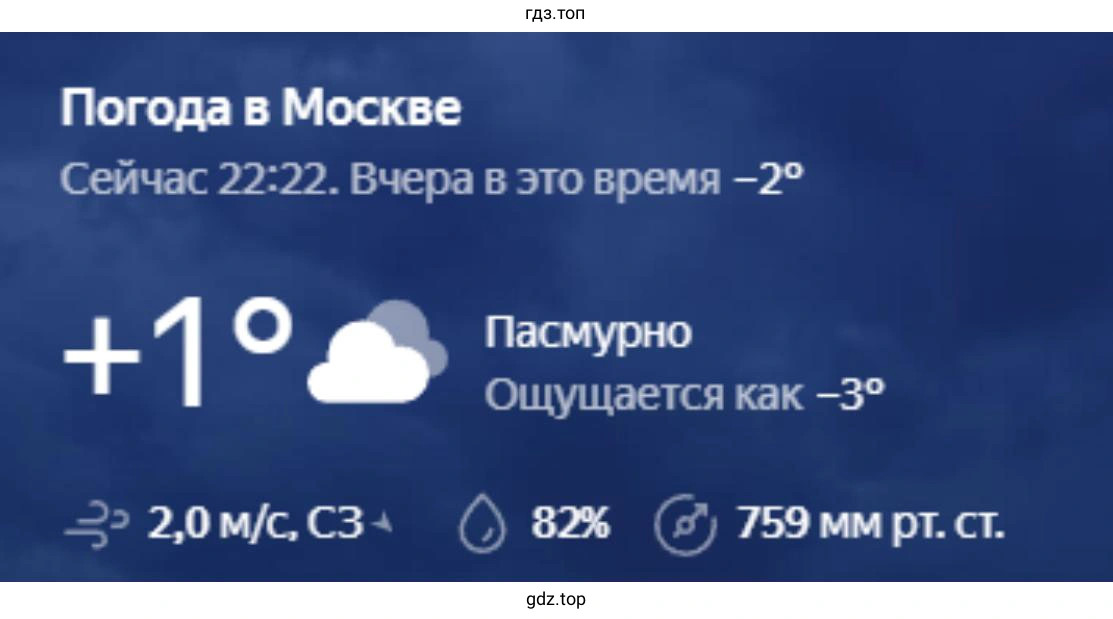 Разработайте погодный «информер» — графическую модель для отображения состояния погоды любого дня