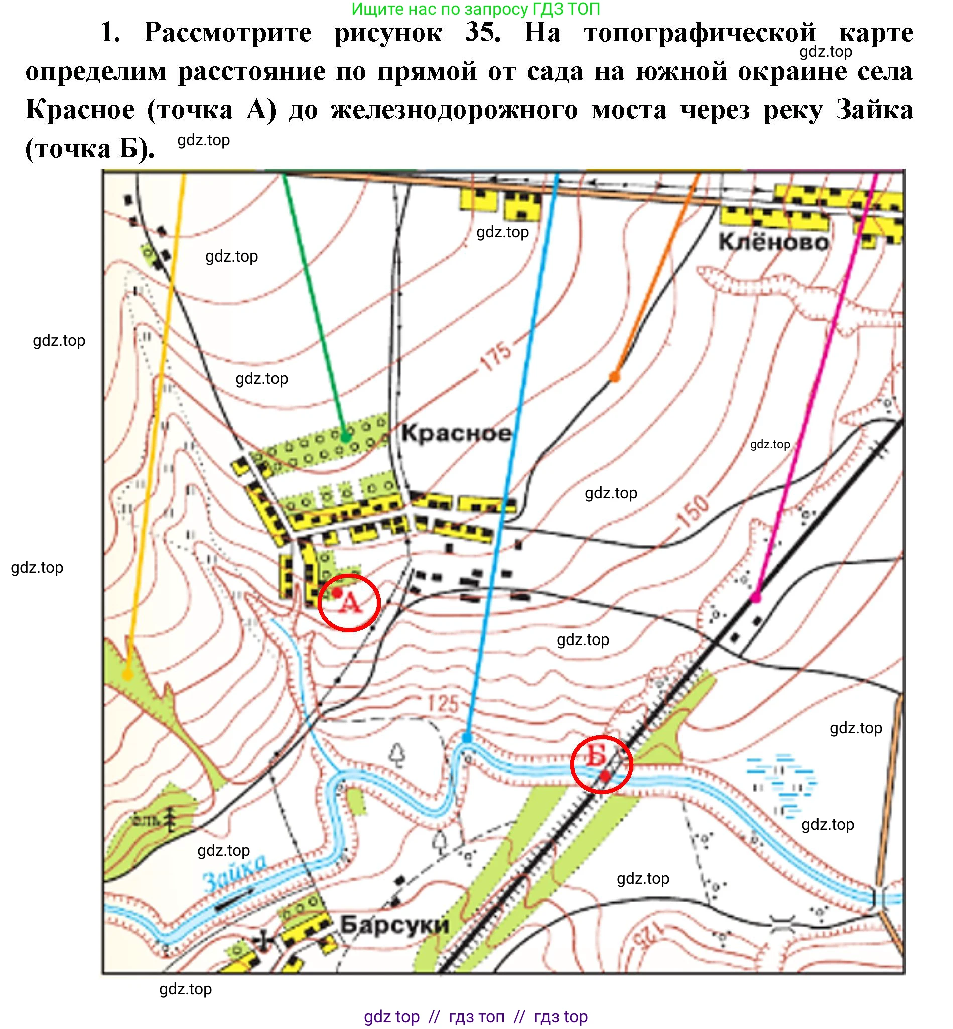 География, 5-6 класс Учебник, авторы: Алексеев Александр Иванович, Николина Вера Викторовна, Липкина Елена Карловна, Болысов Сергей Иванович, Кузнецова Галина Юрьевна, издательство Просвещение, Москва, 2023, жёлтого цвета, страница 49, номер 1, Решение2