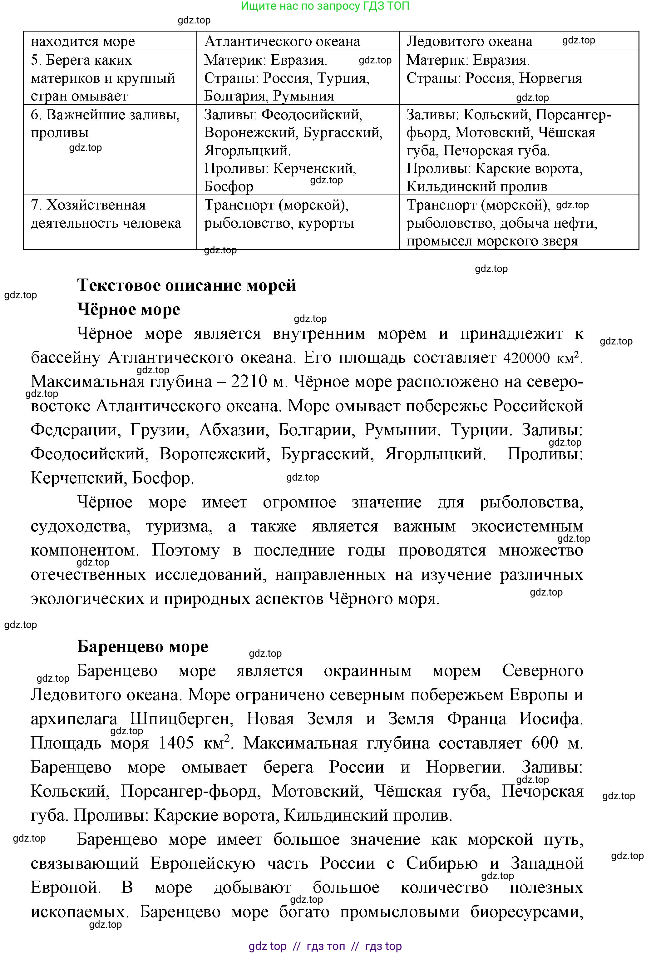 География, 5-6 класс Учебник, авторы: Алексеев Александр Иванович, Николина Вера Викторовна, Липкина Елена Карловна, Болысов Сергей Иванович, Кузнецова Галина Юрьевна, издательство Просвещение, Москва, 2023, жёлтого цвета, страница 105, номер 5, Решение2 (продолжение 2)