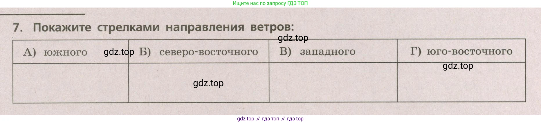 ГДЗ География, 5-6 класс Проверочные работы, авторы: Бондарева Мария Владимировна, Шидловский Игорь Михайлович, издательство Просвещение, Москва, 2023, жёлтого цвета, страница 44, номер 7, Условие