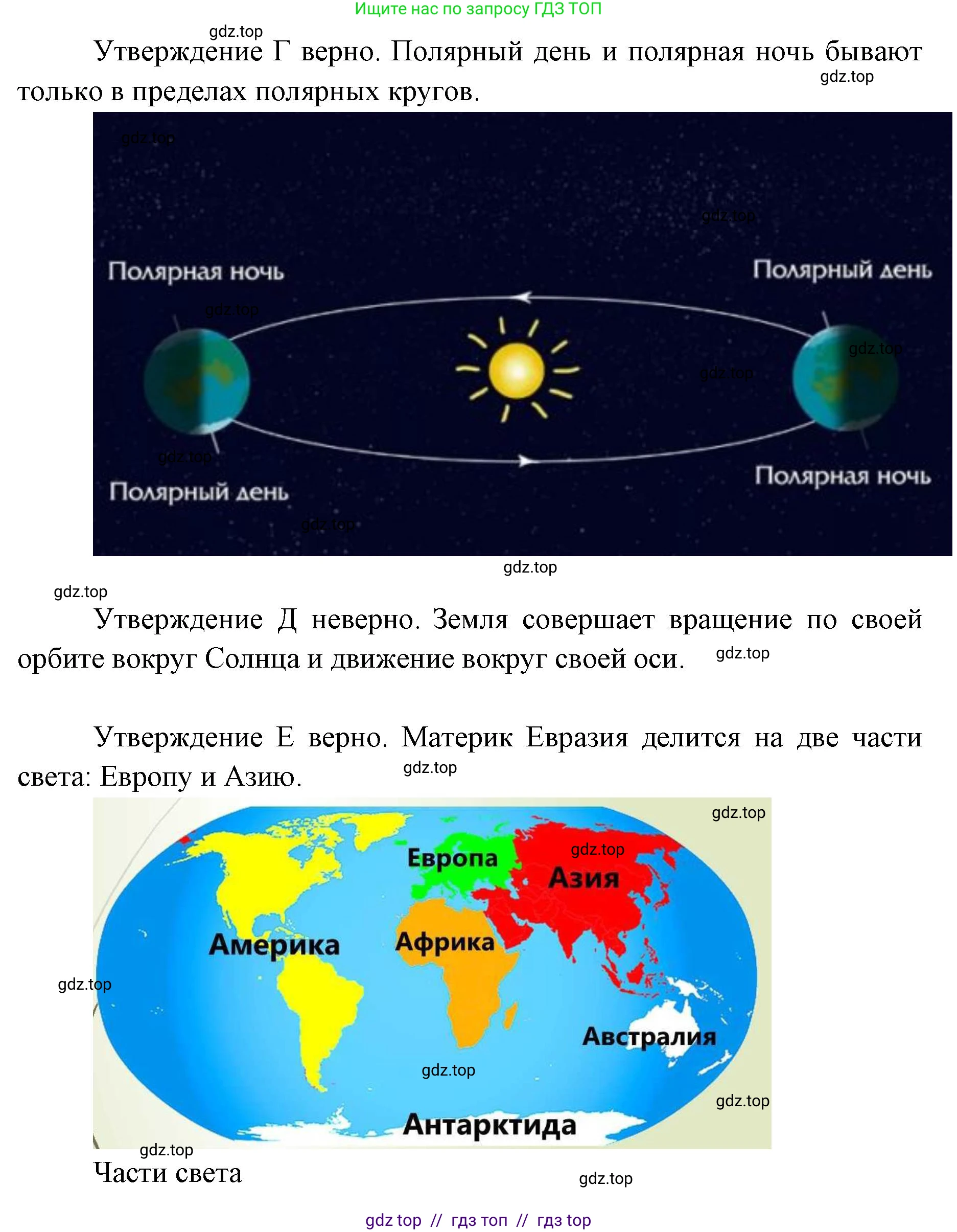 География, 5-6 класс Проверочные работы, авторы: Бондарева Мария Владимировна, Шидловский Игорь Михайлович, издательство Просвещение, Москва, 2023, жёлтого цвета, страница 12, номер 7, Решение 2 (продолжение 4)