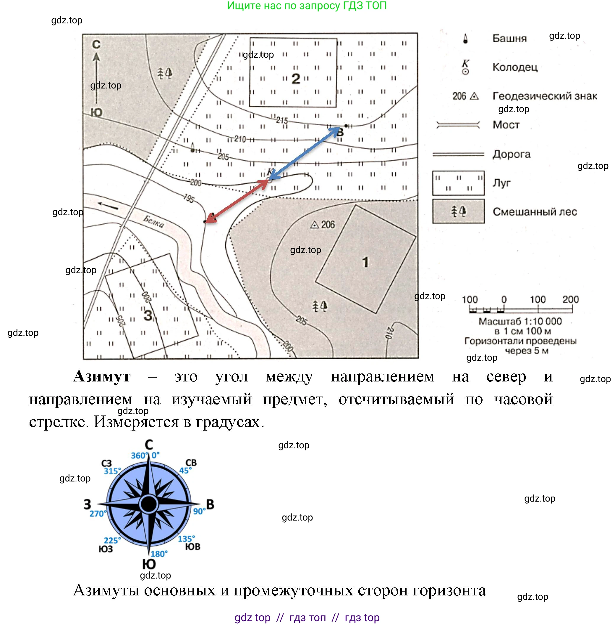 География, 5-6 класс Проверочные работы, авторы: Бондарева Мария Владимировна, Шидловский Игорь Михайлович, издательство Просвещение, Москва, 2023, жёлтого цвета, страница 17, номер 8, Решение 2 (продолжение 2)