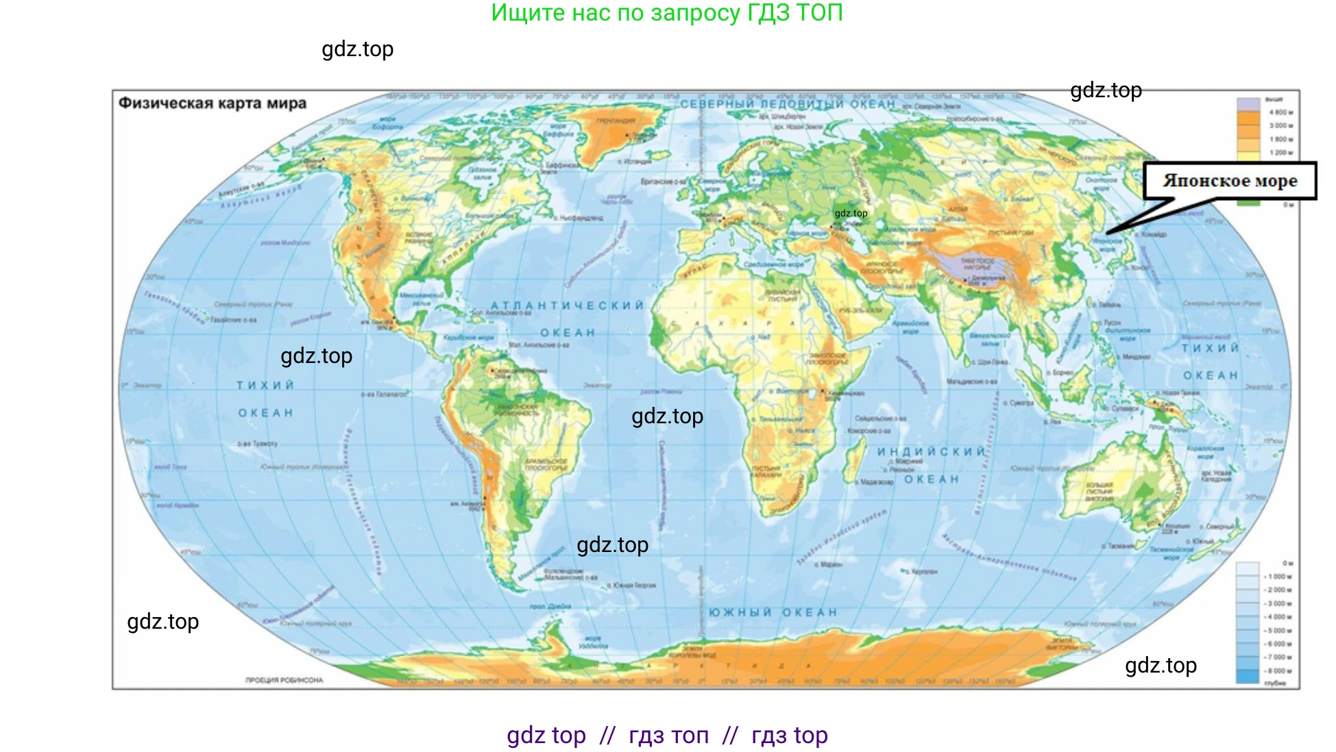 География, 5-6 класс Проверочные работы, авторы: Бондарева Мария Владимировна, Шидловский Игорь Михайлович, издательство Просвещение, Москва, 2023, жёлтого цвета, страница 31, номер 9, Решение 2 (продолжение 3)