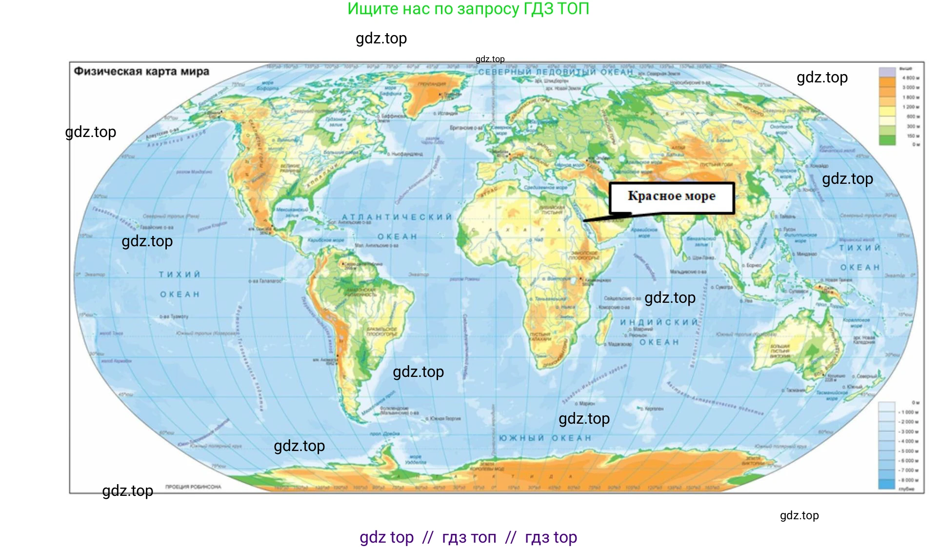 География, 5-6 класс Проверочные работы, авторы: Бондарева Мария Владимировна, Шидловский Игорь Михайлович, издательство Просвещение, Москва, 2023, жёлтого цвета, страница 33, номер 9, Решение 2 (продолжение 3)