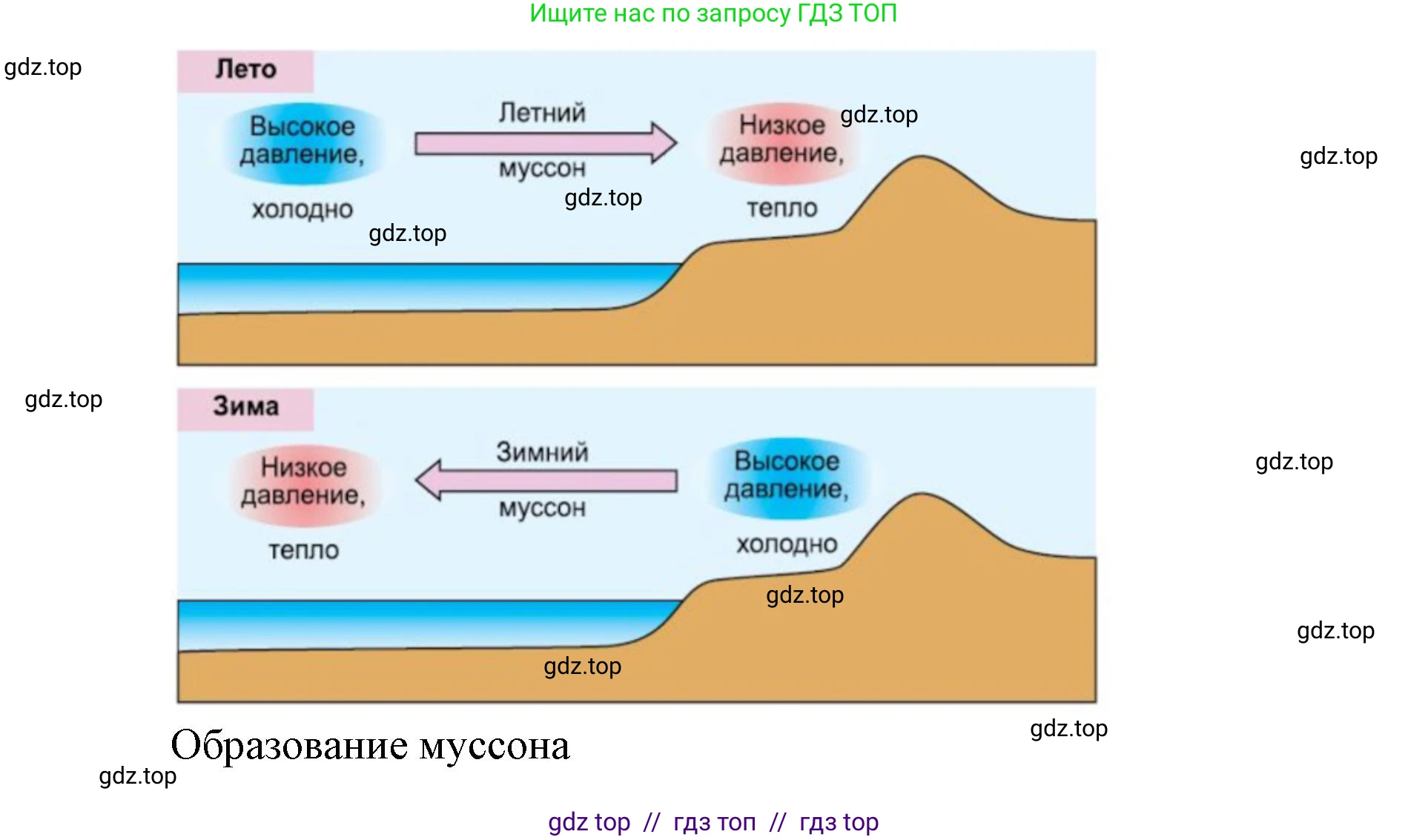 География, 5-6 класс Проверочные работы, авторы: Бондарева Мария Владимировна, Шидловский Игорь Михайлович, издательство Просвещение, Москва, 2023, жёлтого цвета, страница 44, номер 5, Решение 2 (продолжение 3)