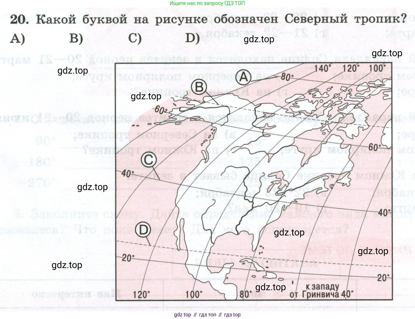 ГДЗ География, 5-6 класс Мой тренажёр, автор: Николина Вера Викторовна, издательство Просвещение, Москва, 2023, жёлтого цвета, страница 15, номер 20, Условие