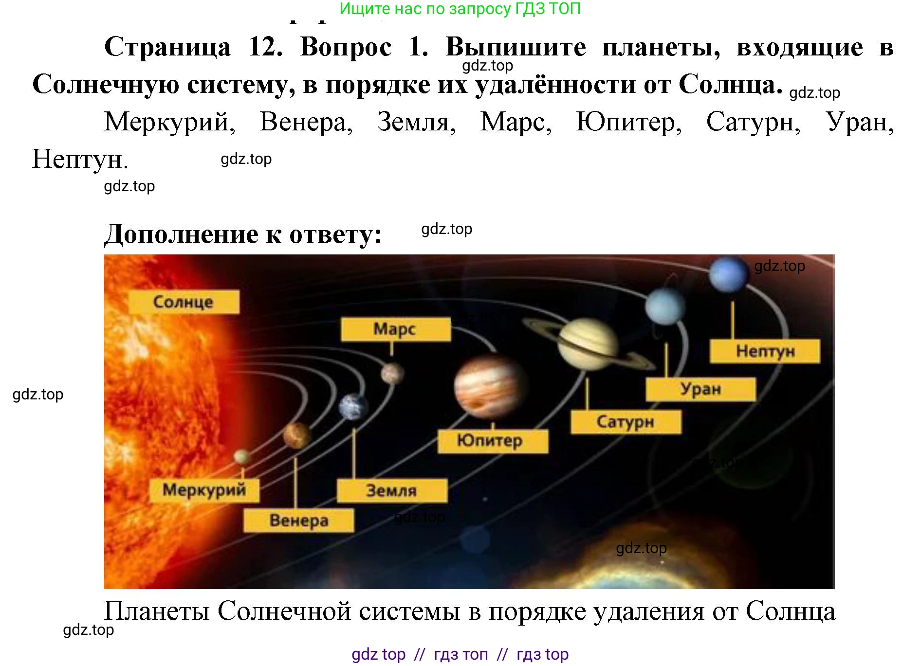 География, 5-6 класс Мой тренажёр, автор: Николина Вера Викторовна, издательство Просвещение, Москва, 2023, жёлтого цвета, страница 12, номер 1, Решение 2