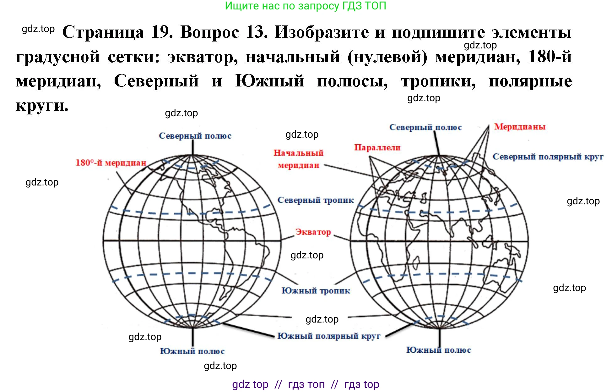 География, 5-6 класс Мой тренажёр, автор: Николина Вера Викторовна, издательство Просвещение, Москва, 2023, жёлтого цвета, страница 19, номер 13, Решение 2