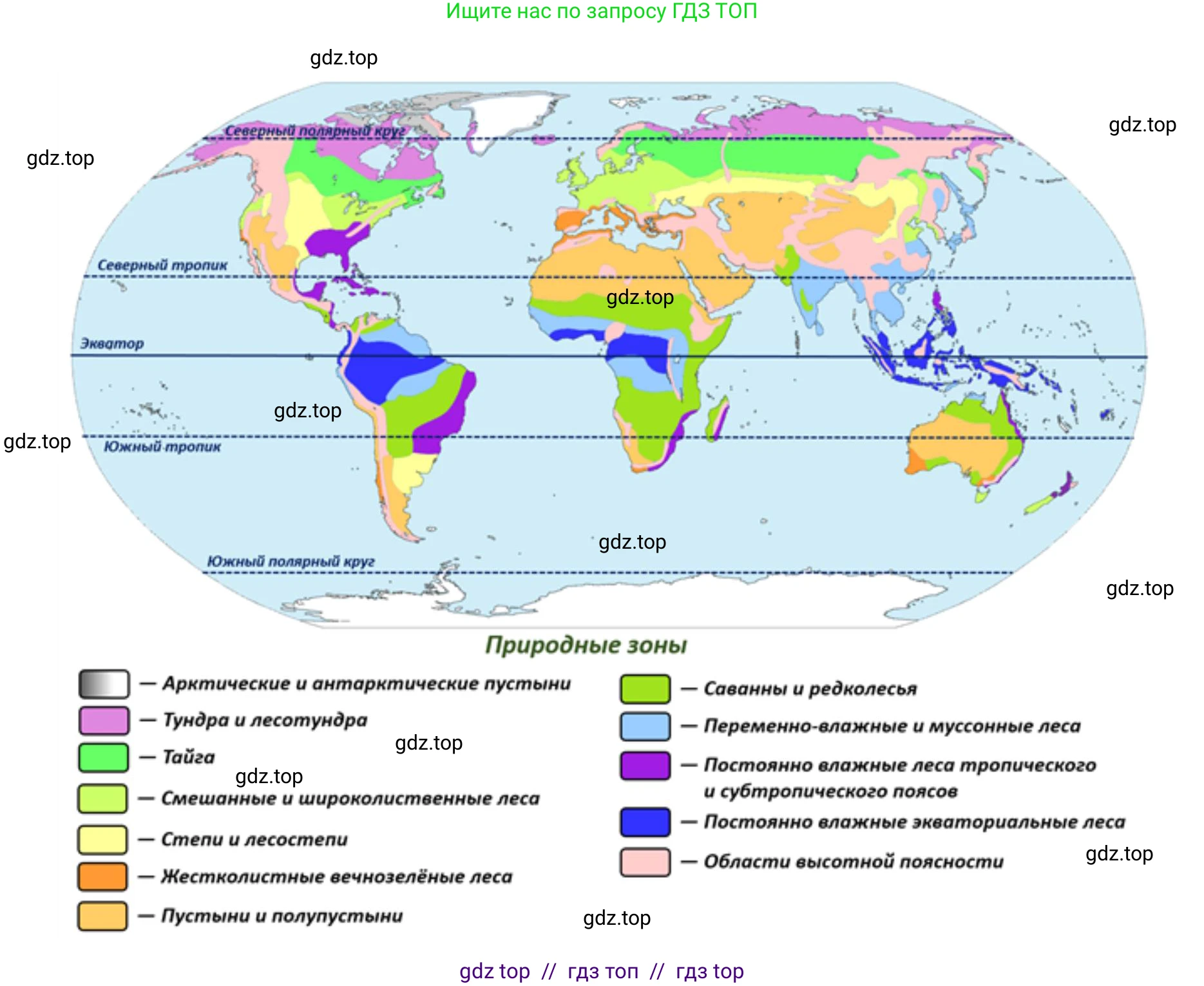 География, 5-6 класс Мой тренажёр, автор: Николина Вера Викторовна, издательство Просвещение, Москва, 2023, жёлтого цвета, страница 73, номер 9, Решение 2 (продолжение 2)