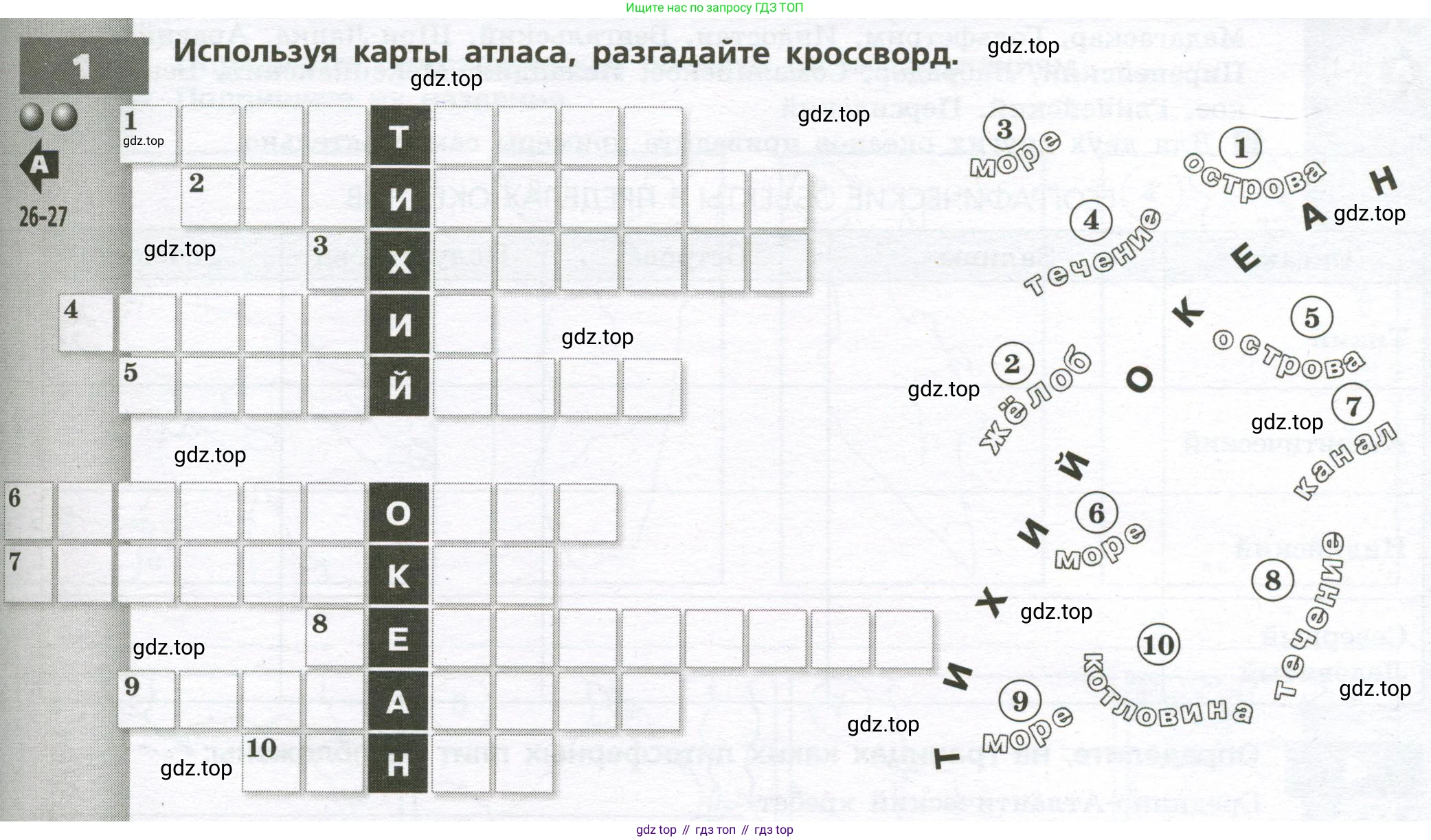 География, 7 класс Тетрадь-тренажёр, авторы: Мишняева Елена Юрьевна, Котляр О Г, Банников Сергей Валерьевич, издательство Просвещение, Москва, бирюзового цвета, страница 15, номер 1, Условие