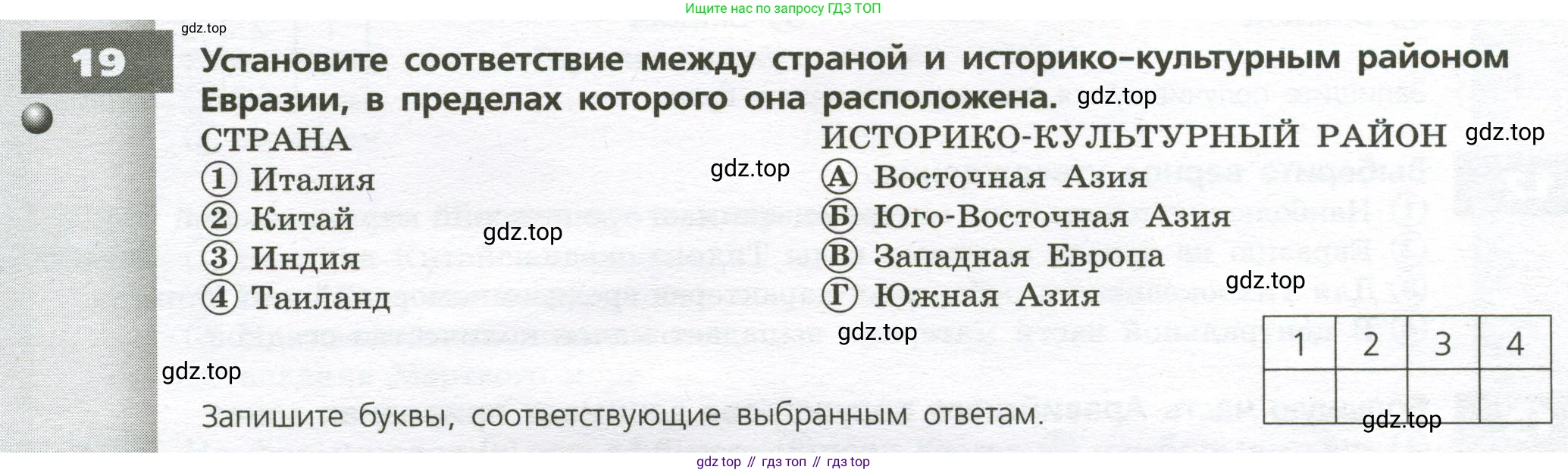 География, 7 класс Тетрадь-тренажёр, авторы: Мишняева Елена Юрьевна, Котляр О Г, Банников Сергей Валерьевич, издательство Просвещение, Москва, бирюзового цвета, страница 80, номер 19, Условие