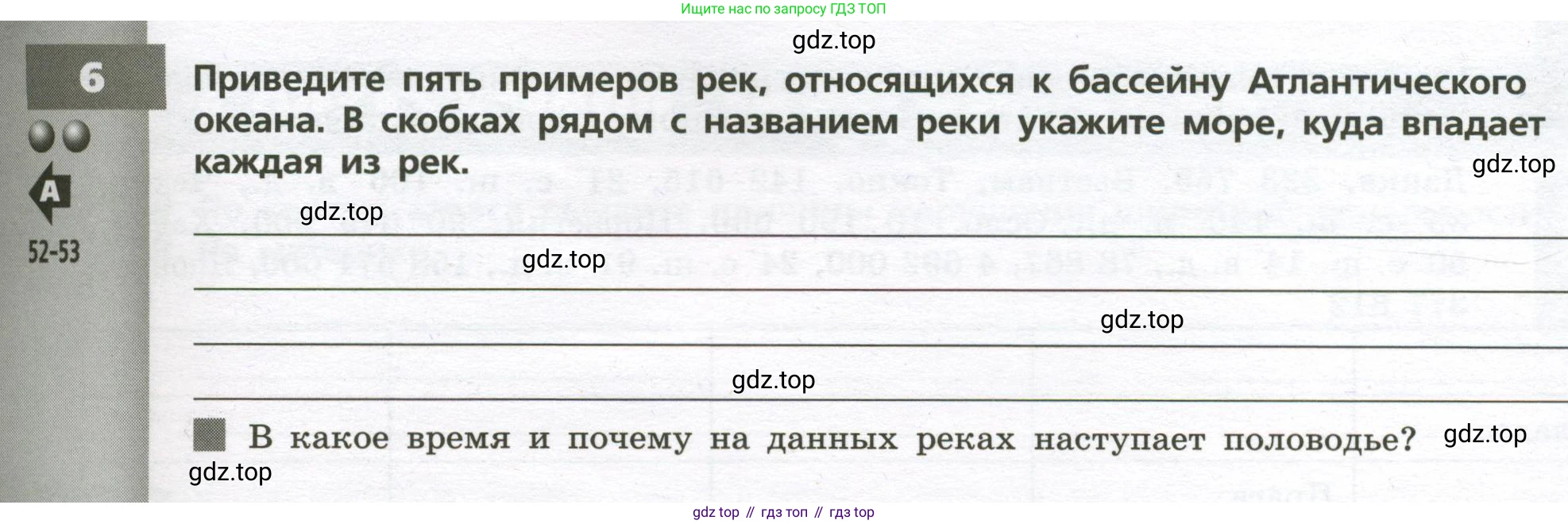 География, 7 класс Тетрадь-тренажёр, авторы: Мишняева Елена Юрьевна, Котляр О Г, Банников Сергей Валерьевич, издательство Просвещение, Москва, бирюзового цвета, страница 85, номер 6, Условие