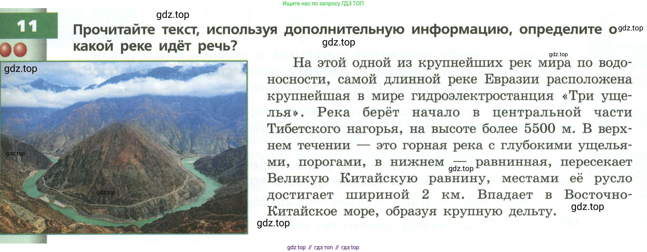 ГДЗ География, 7 класс Учебник, авторы: Кузнецов Александр Павлович, Савельева Людмила Евгеньевна, Дронов Виктор Павлович, издательство Просвещение, Москва, 2023, бирюзового цвета, страница 31, номер 11, Условие