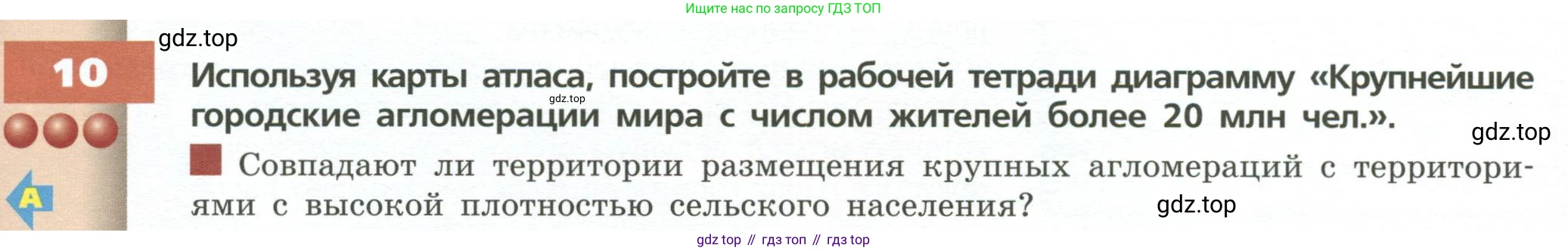ГДЗ География, 7 класс Учебник, авторы: Кузнецов Александр Павлович, Савельева Людмила Евгеньевна, Дронов Виктор Павлович, издательство Просвещение, Москва, 2023, бирюзового цвета, страница 81, номер 10, Условие