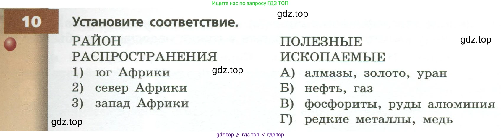 ГДЗ География, 7 класс Учебник, авторы: Кузнецов Александр Павлович, Савельева Людмила Евгеньевна, Дронов Виктор Павлович, издательство Просвещение, Москва, 2023, бирюзового цвета, страница 101, номер 10, Условие