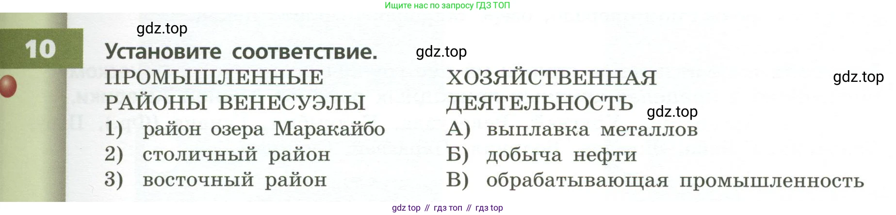 ГДЗ География, 7 класс Учебник, авторы: Кузнецов Александр Павлович, Савельева Людмила Евгеньевна, Дронов Виктор Павлович, издательство Просвещение, Москва, 2023, бирюзового цвета, страница 123, номер 10, Условие