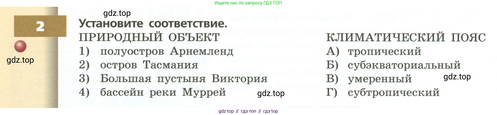 ГДЗ География, 7 класс Учебник, авторы: Кузнецов Александр Павлович, Савельева Людмила Евгеньевна, Дронов Виктор Павлович, издательство Просвещение, Москва, 2023, бирюзового цвета, страница 138, номер 2, Условие