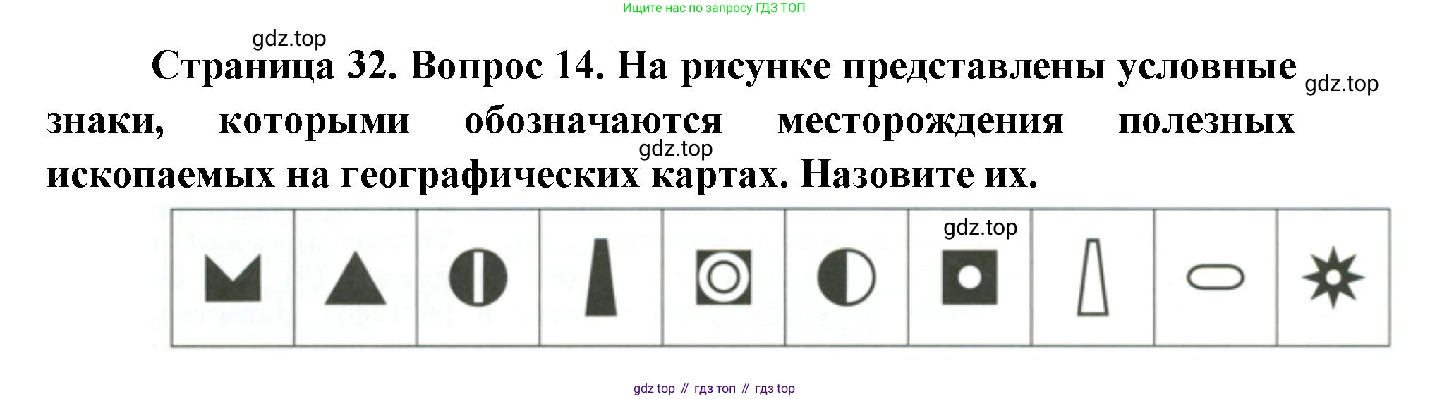 ГДЗ География, 7 класс Учебник, авторы: Кузнецов Александр Павлович, Савельева Людмила Евгеньевна, Дронов Виктор Павлович, издательство Просвещение, Москва, 2023, бирюзового цвета, страница 32, номер 14, Решение