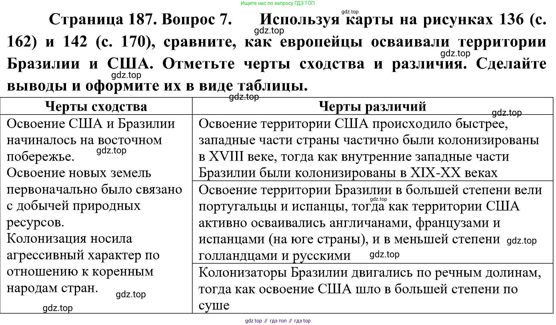 География, 7 класс Учебник, авторы: Алексеев Александр Иванович, Николина Вера Викторовна, Липкина Елена Карловна, Болысов Сергей Иванович, Ачкасова Татьяна Анатольевна, Кузнецова Галина Юрьевна, издательство Просвещение, Москва, 2023, жёлтого цвета, страница 187, номер 7, Решение 219-2022