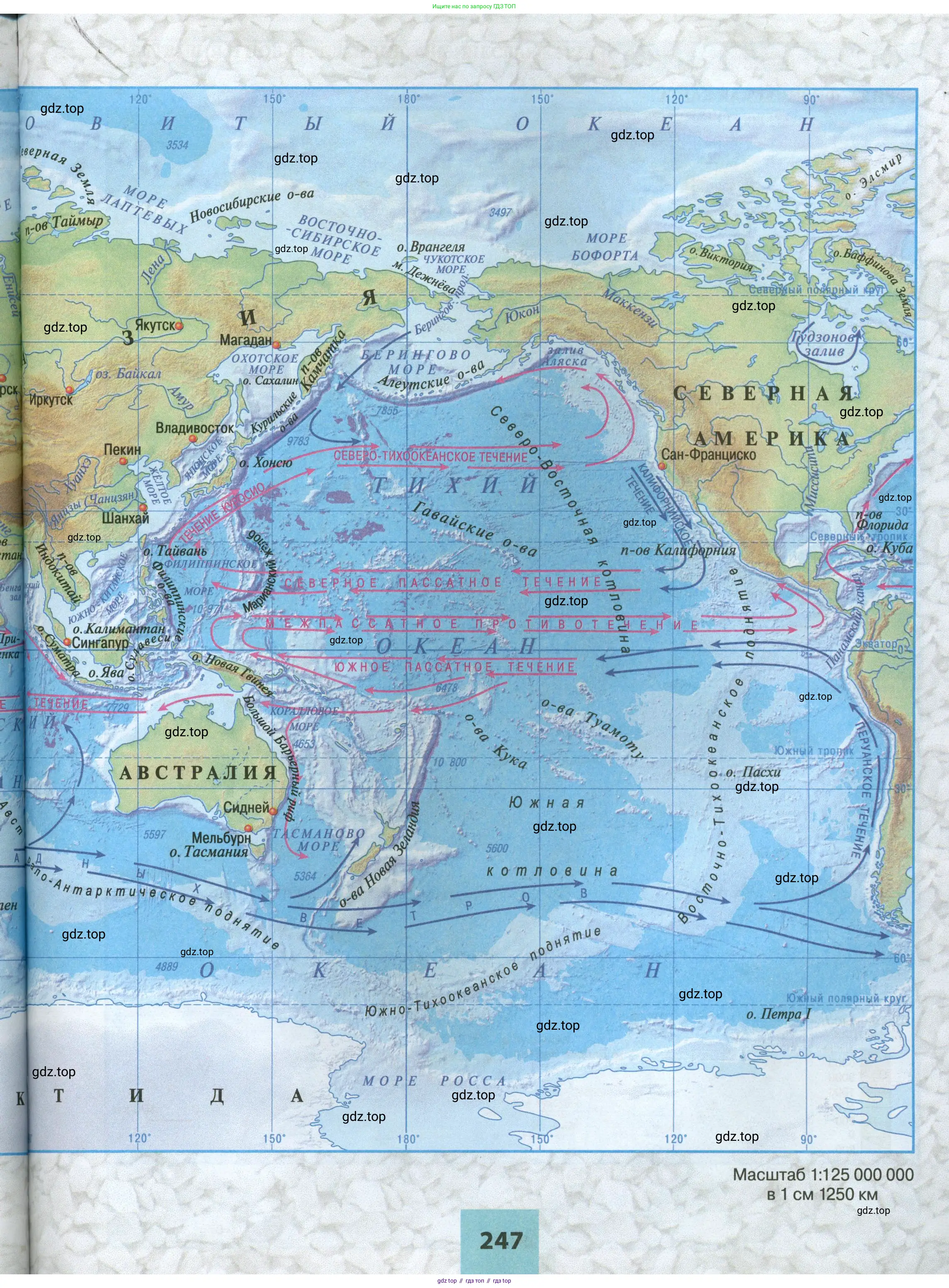 География, 7 класс Учебник, авторы: Алексеев Александр Иванович, Николина Вера Викторовна, Липкина Елена Карловна, Болысов Сергей Иванович, Ачкасова Татьяна Анатольевна, Кузнецова Галина Юрьевна, издательство Просвещение, Москва, 2023, жёлтого цвета, страница 247