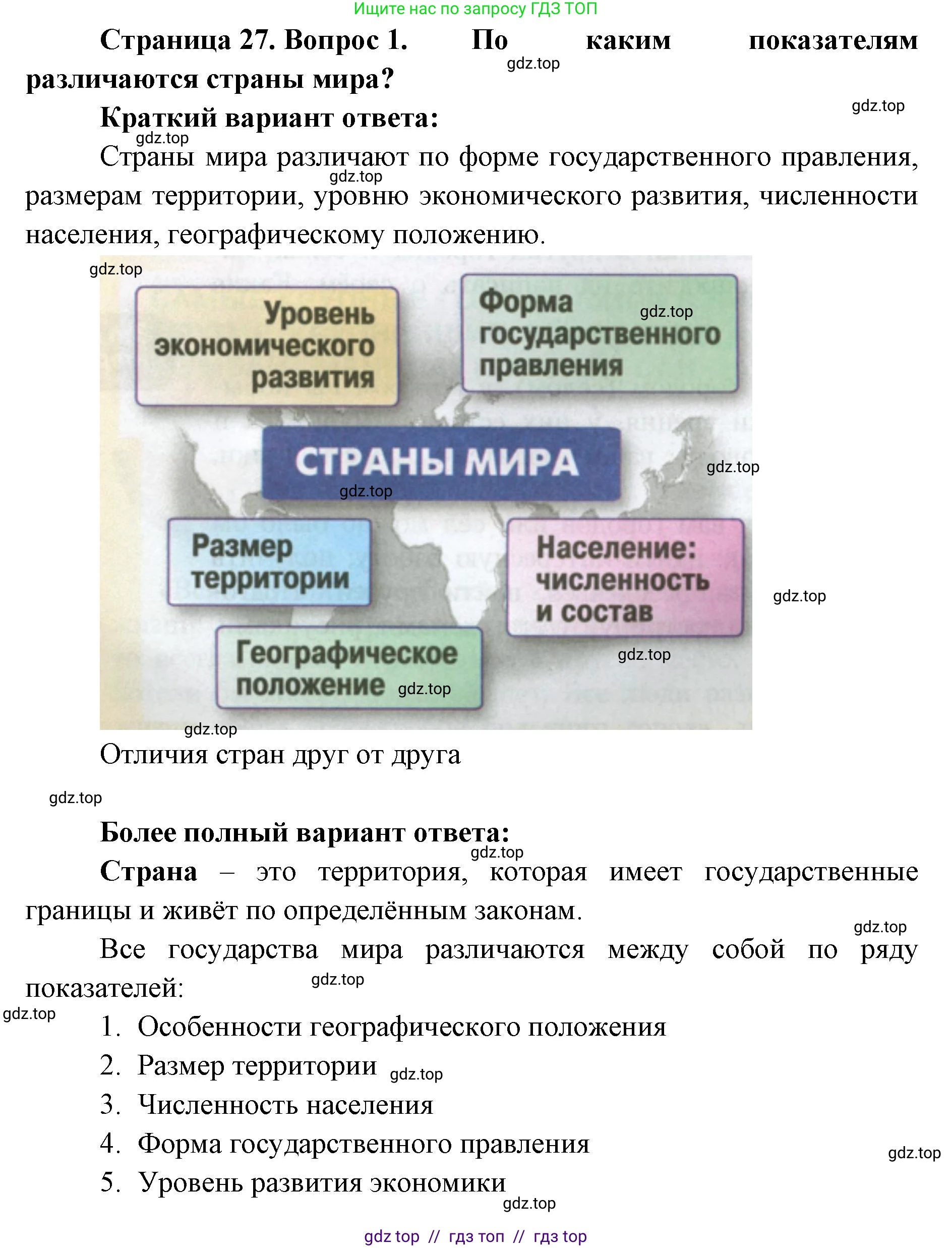 География, 7 класс Учебник, авторы: Алексеев Александр Иванович, Николина Вера Викторовна, Липкина Елена Карловна, Болысов Сергей Иванович, Ачкасова Татьяна Анатольевна, Кузнецова Галина Юрьевна, издательство Просвещение, Москва, 2023, жёлтого цвета, страница 27, номер 1, Решение 2023