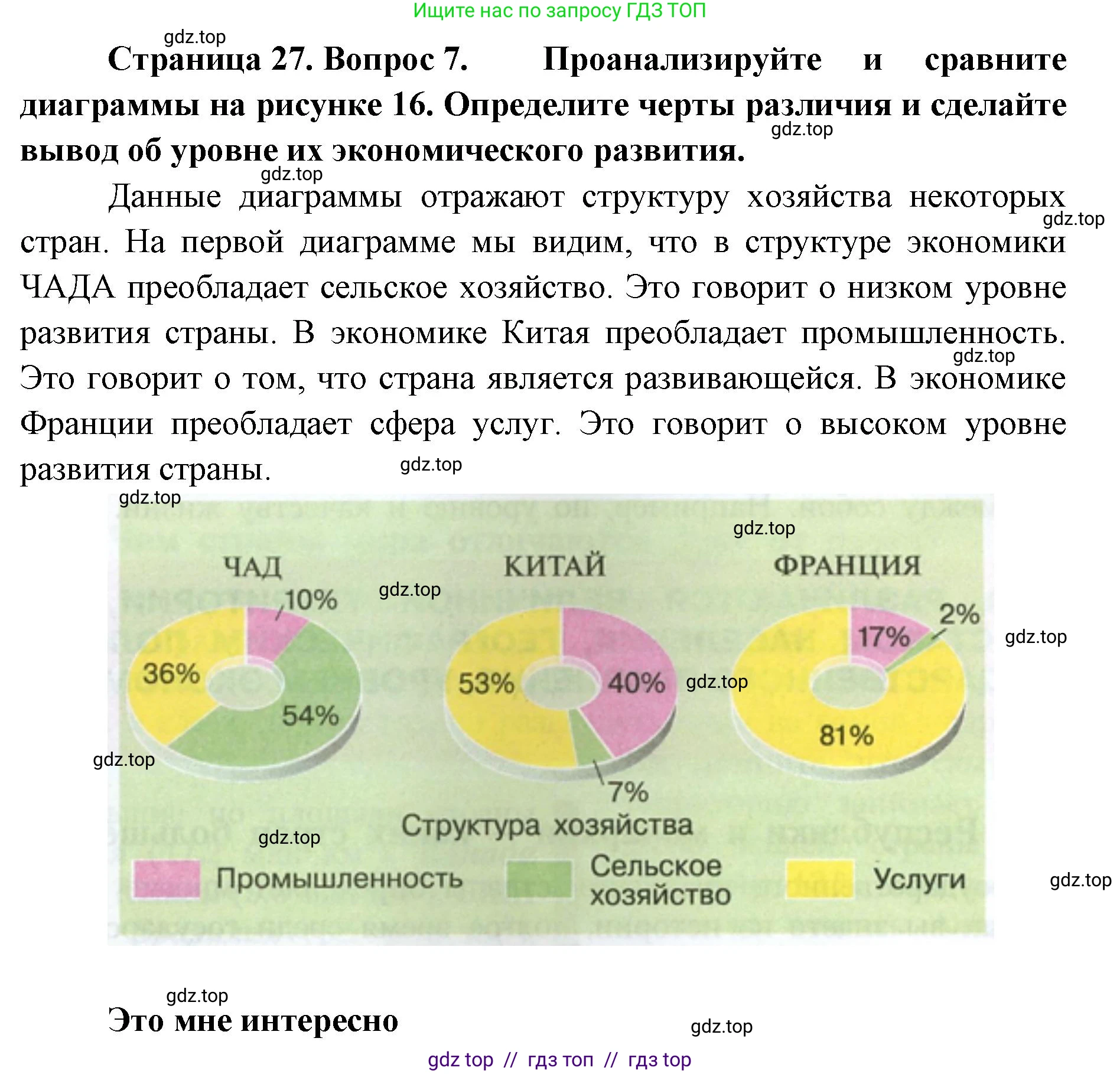 География, 7 класс Учебник, авторы: Алексеев Александр Иванович, Николина Вера Викторовна, Липкина Елена Карловна, Болысов Сергей Иванович, Ачкасова Татьяна Анатольевна, Кузнецова Галина Юрьевна, издательство Просвещение, Москва, 2023, жёлтого цвета, страница 27, номер 7, Решение 2023