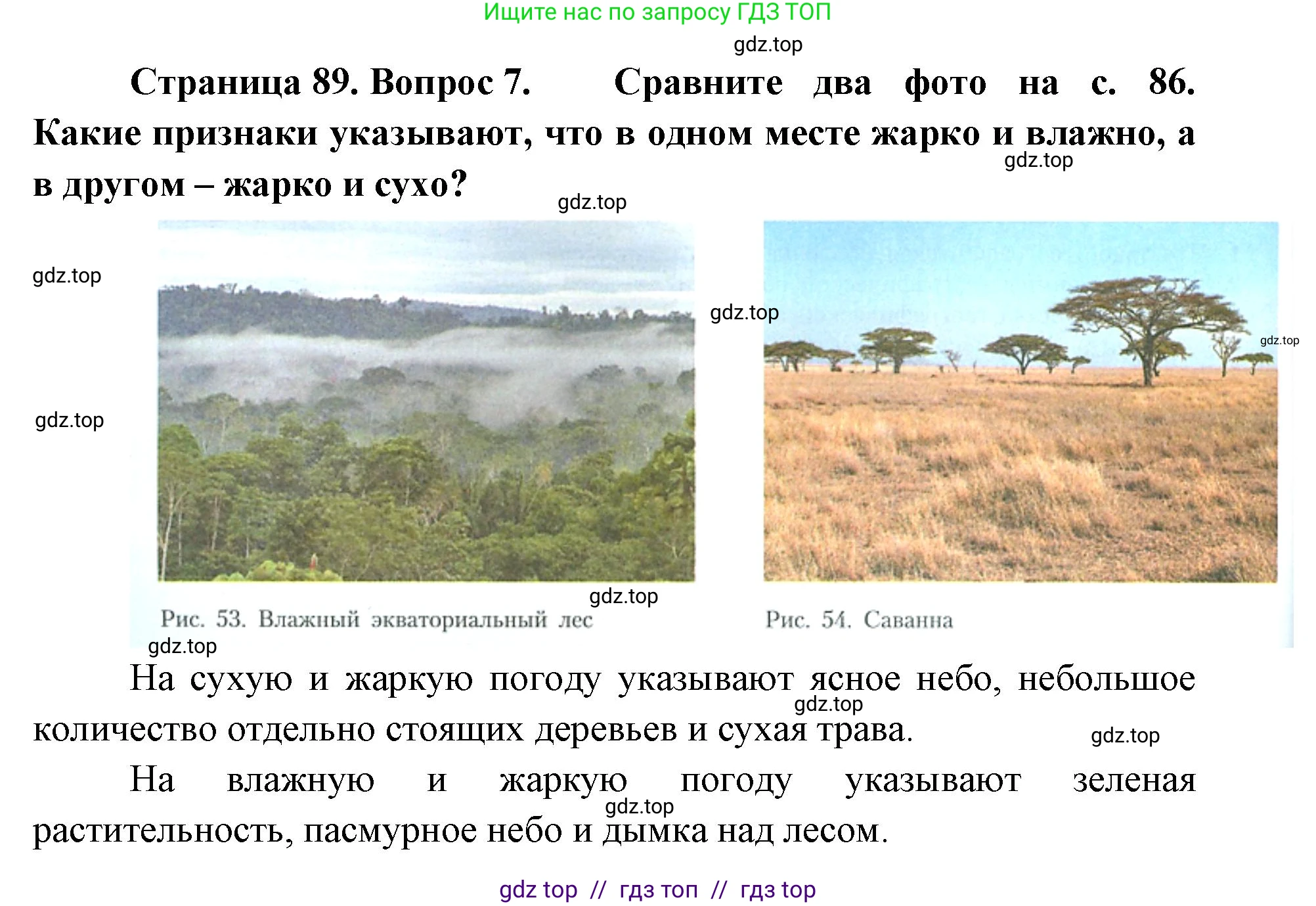 География, 7 класс Учебник, авторы: Алексеев Александр Иванович, Николина Вера Викторовна, Липкина Елена Карловна, Болысов Сергей Иванович, Ачкасова Татьяна Анатольевна, Кузнецова Галина Юрьевна, издательство Просвещение, Москва, 2023, жёлтого цвета, страница 89, номер 7, Решение 2023