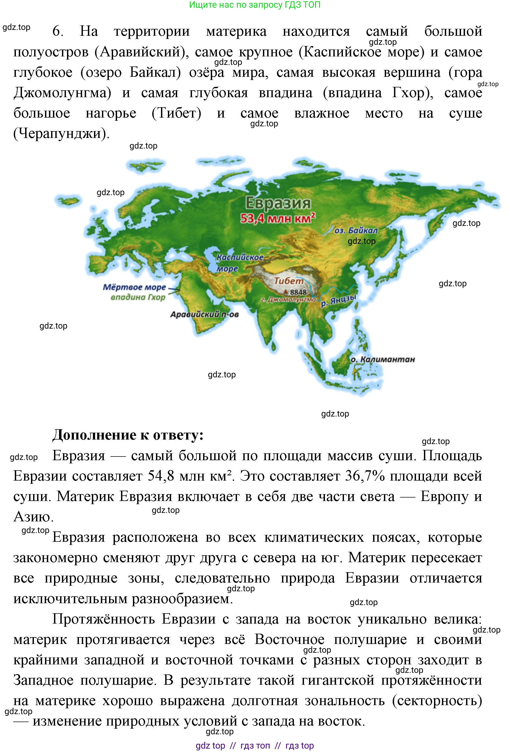 География, 7 класс Учебник, авторы: Алексеев Александр Иванович, Николина Вера Викторовна, Липкина Елена Карловна, Болысов Сергей Иванович, Ачкасова Татьяна Анатольевна, Кузнецова Галина Юрьевна, издательство Просвещение, Москва, 2023, жёлтого цвета, страница 195, номер 2, Решение 2023 (продолжение 2)
