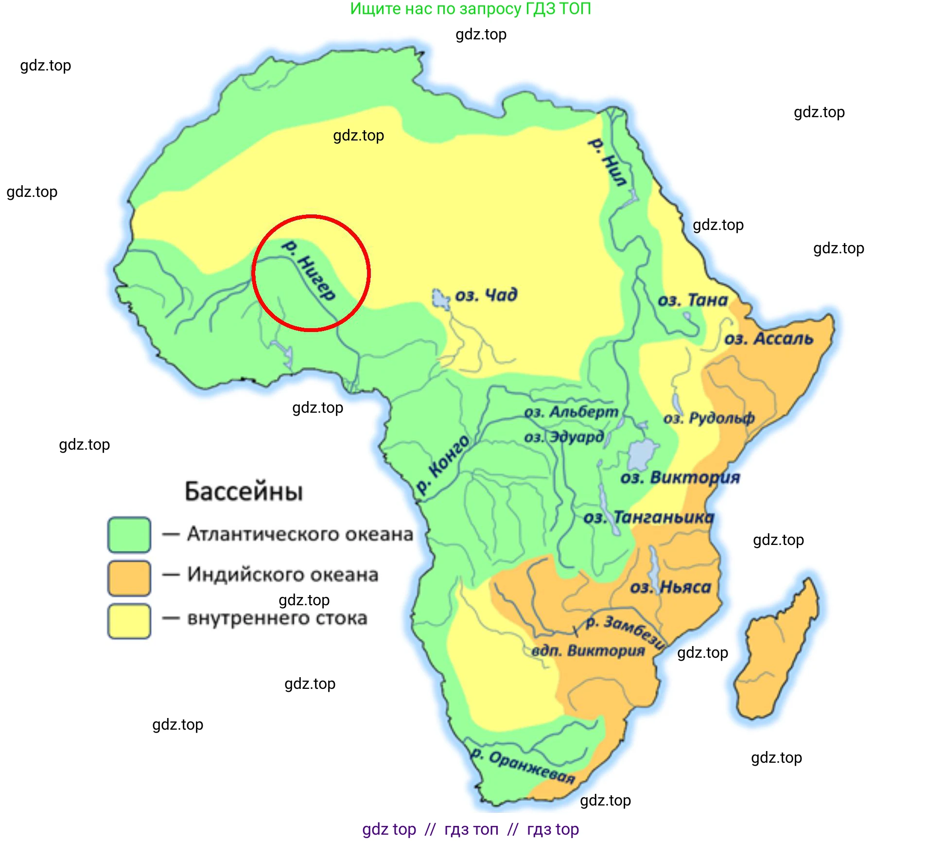 География, 7 класс Проверочные работы, авторы: Бондарева Мария Владимировна, Шидловский Игорь Михайлович, издательство Просвещение, Москва, 2023, жёлтого цвета, страница 14, номер 1, Решение 2 (продолжение 2)