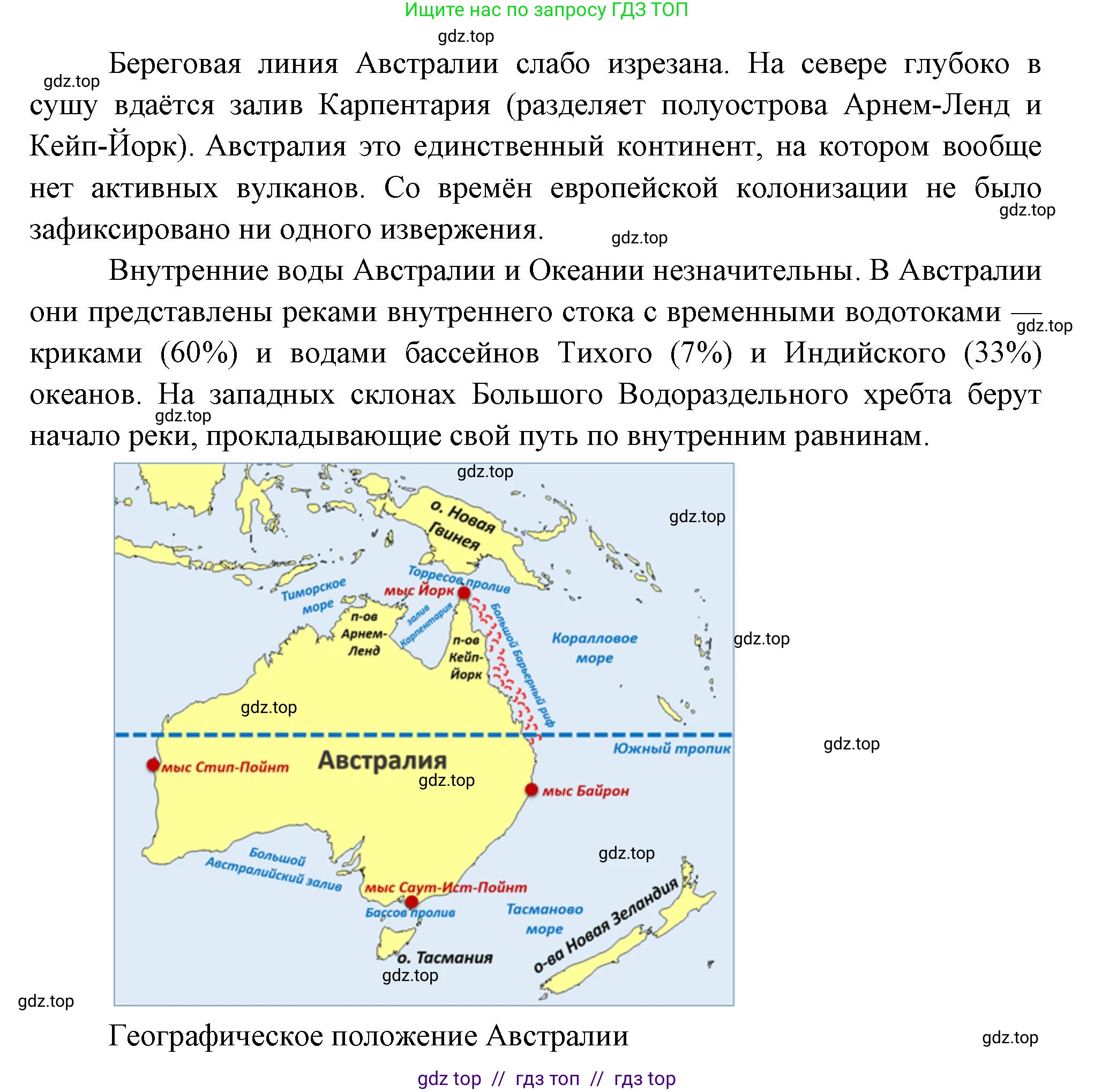 География, 7 класс Проверочные работы, авторы: Бондарева Мария Владимировна, Шидловский Игорь Михайлович, издательство Просвещение, Москва, 2023, жёлтого цвета, страница 30, номер 8, Решение 2 (продолжение 2)